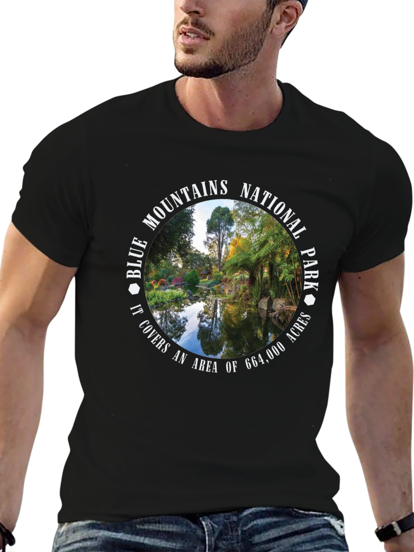Blue Mountains National Park Graphic T-Shirt