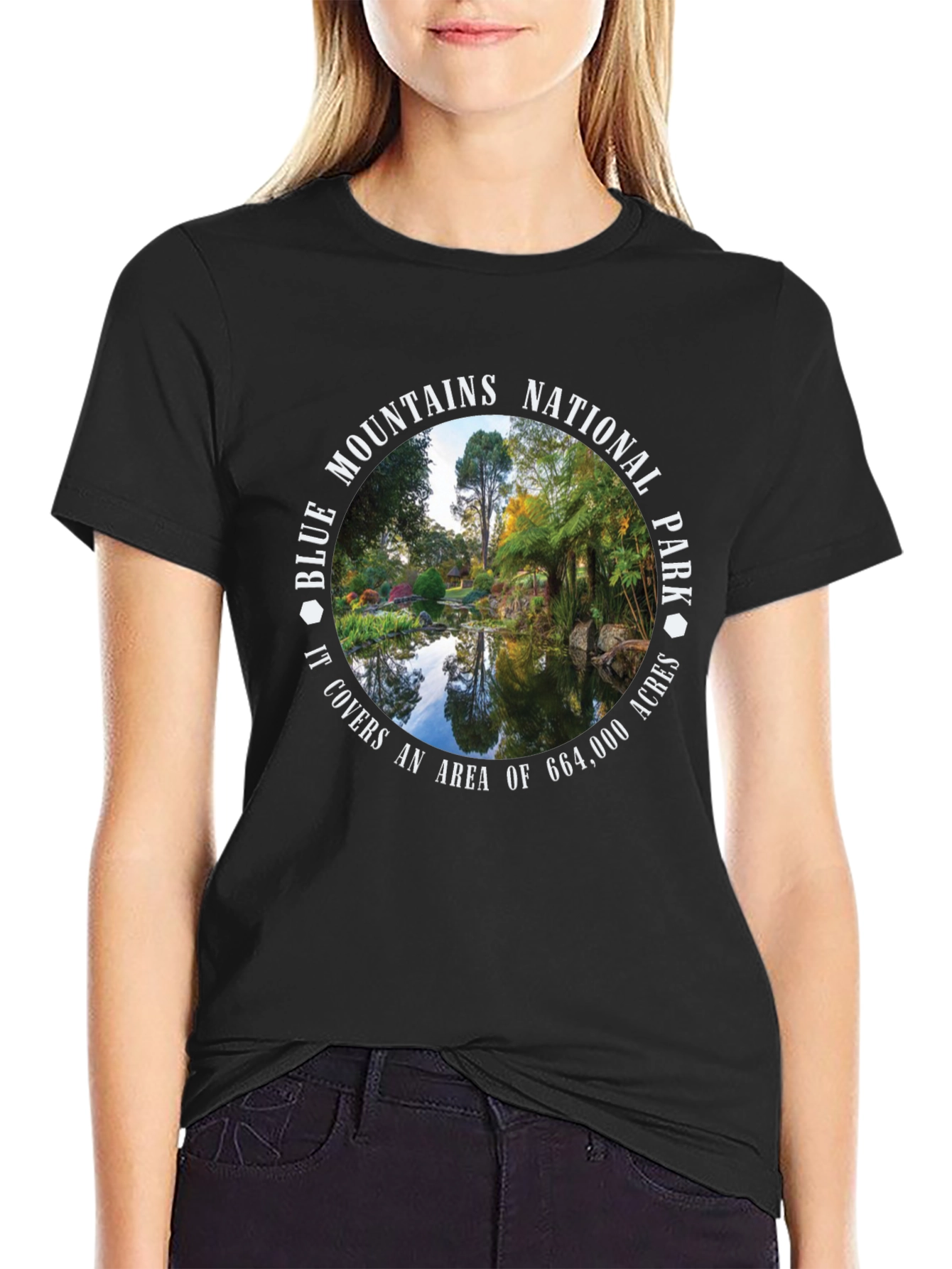 Blue Mountains National Park Graphic T-Shirt