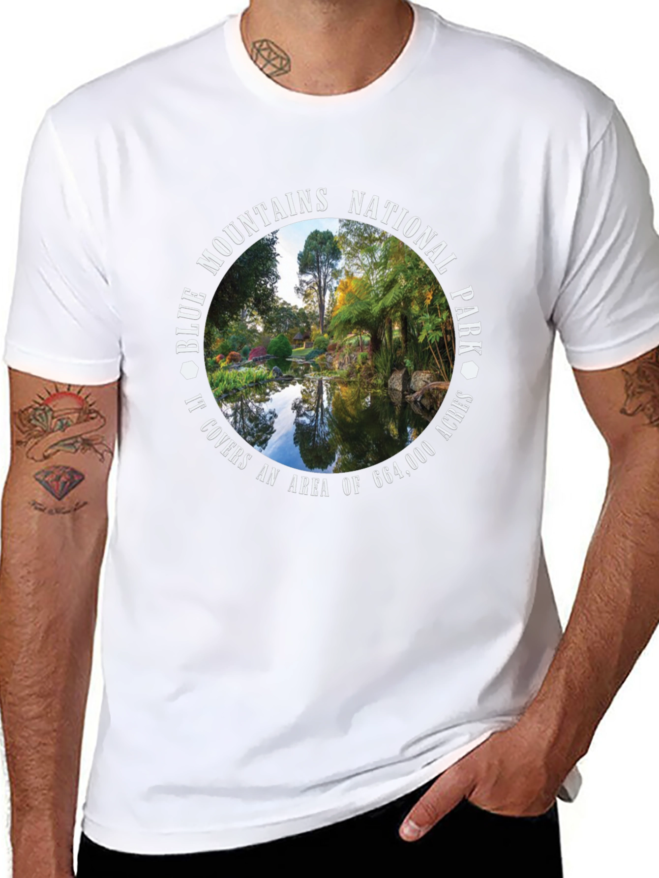 Blue Mountains National Park Graphic T-Shirt