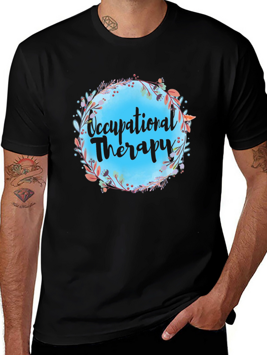 Occupational Therapy Floral T-Shirt