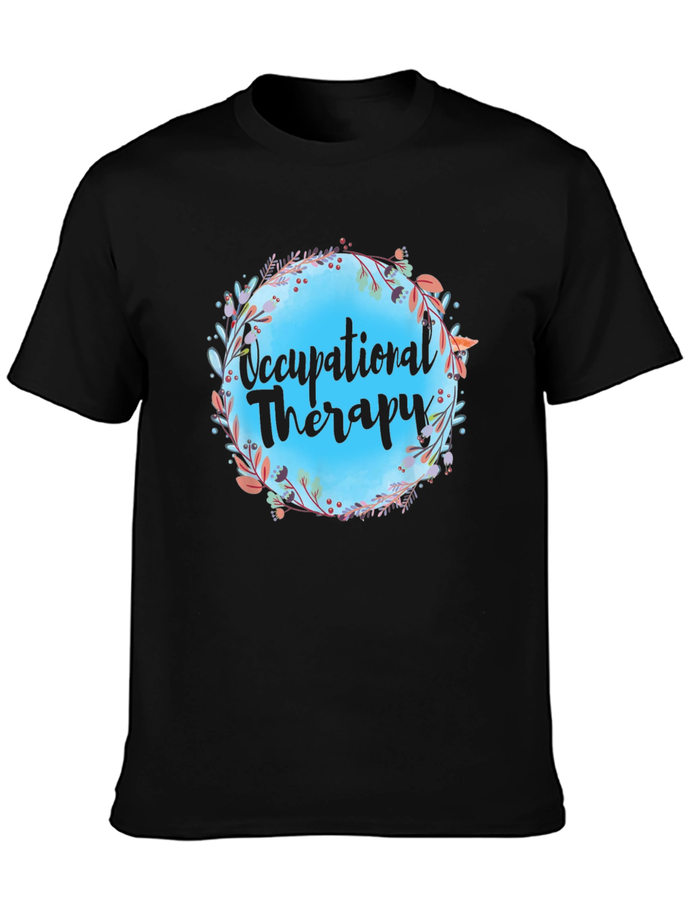 Occupational Therapy Floral T-Shirt