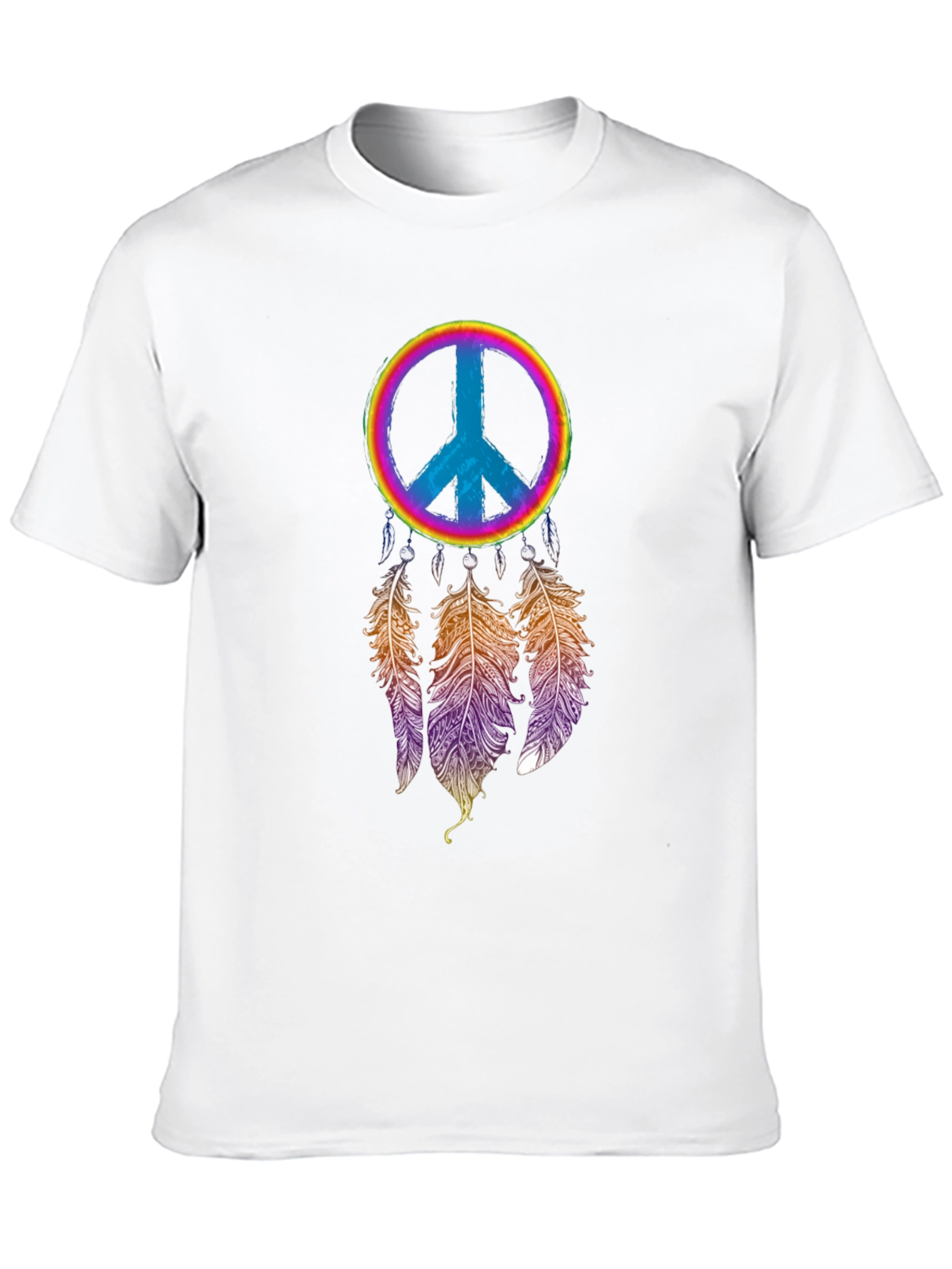 Peace Sign Dreamcatcher Graphic Tee