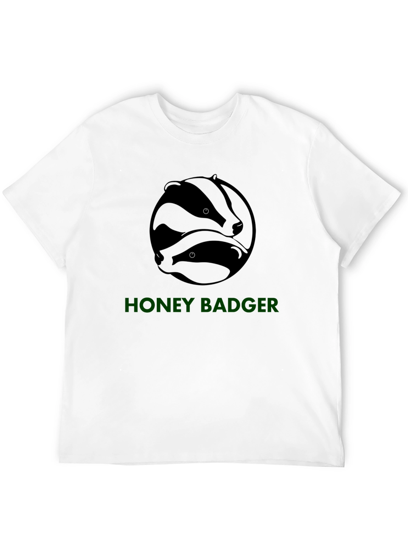 Honey Badger Graphic Tee - Black