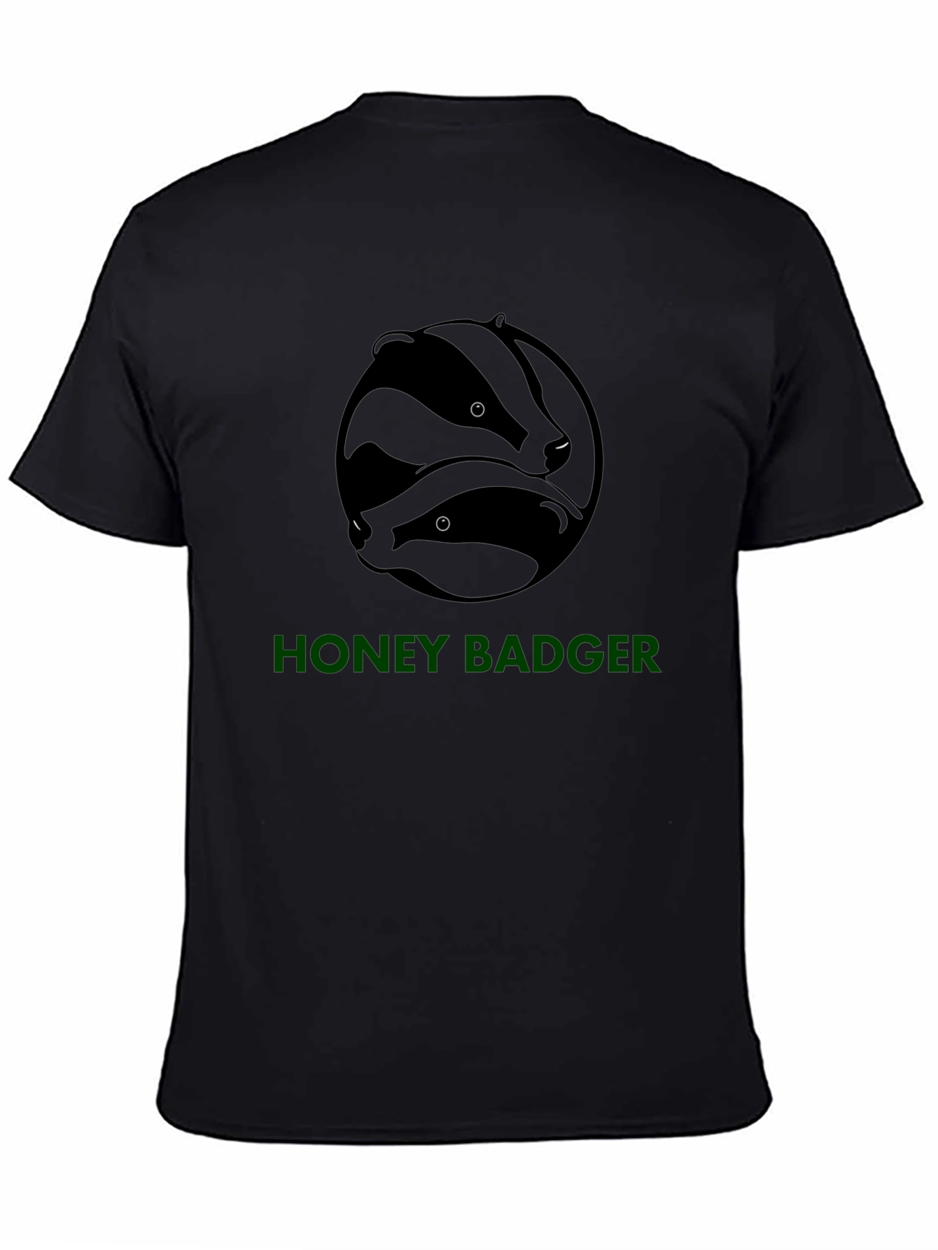Honey Badger Graphic Tee - Black