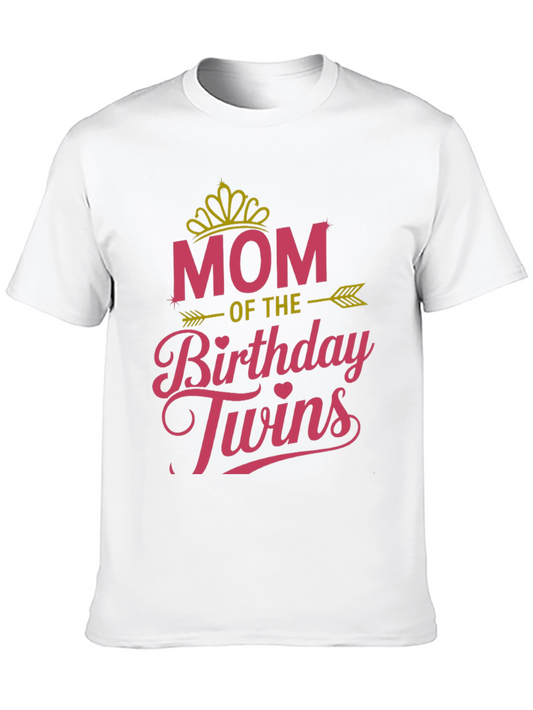 Mom of the Birthday Twins T-Shirt