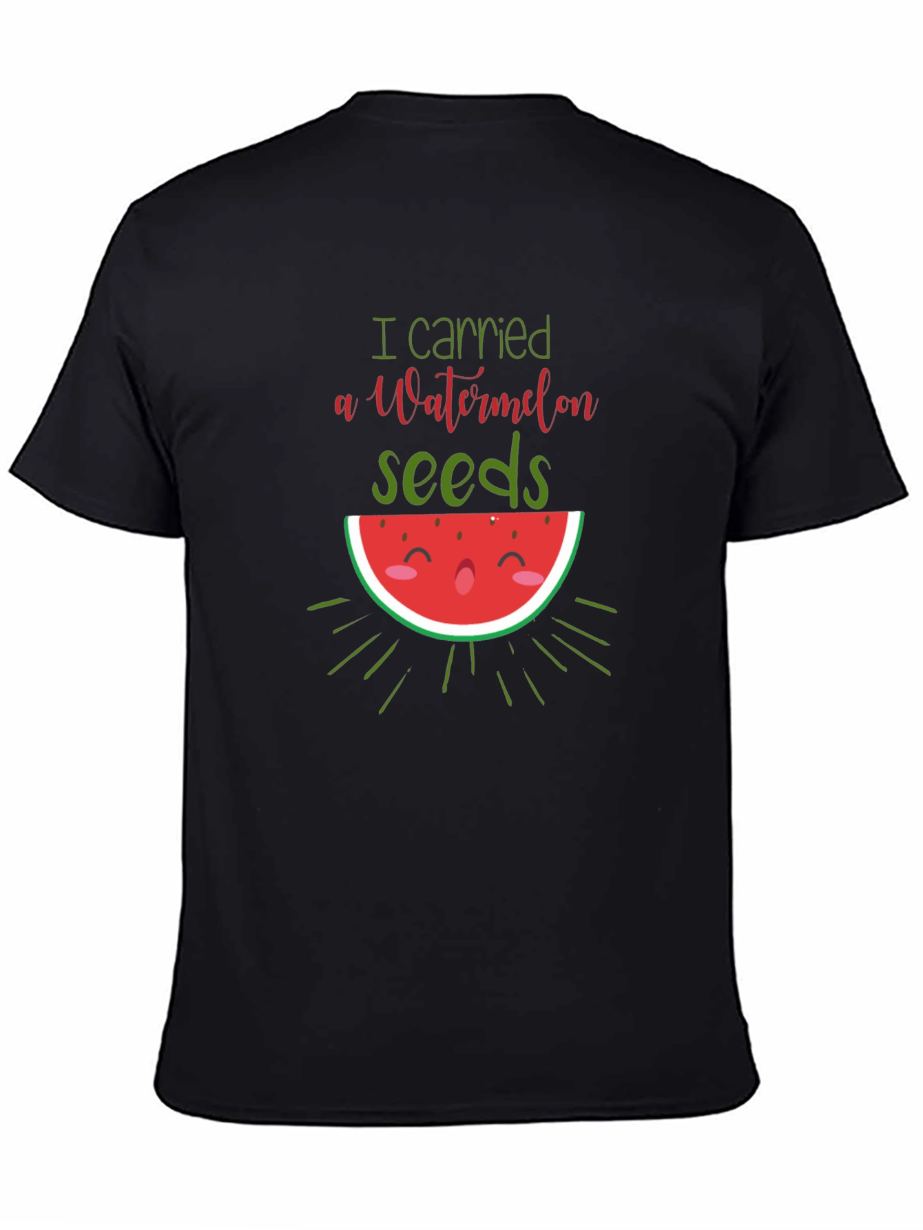 Funny Watermelon Pregnancy Announcement T-Shirt