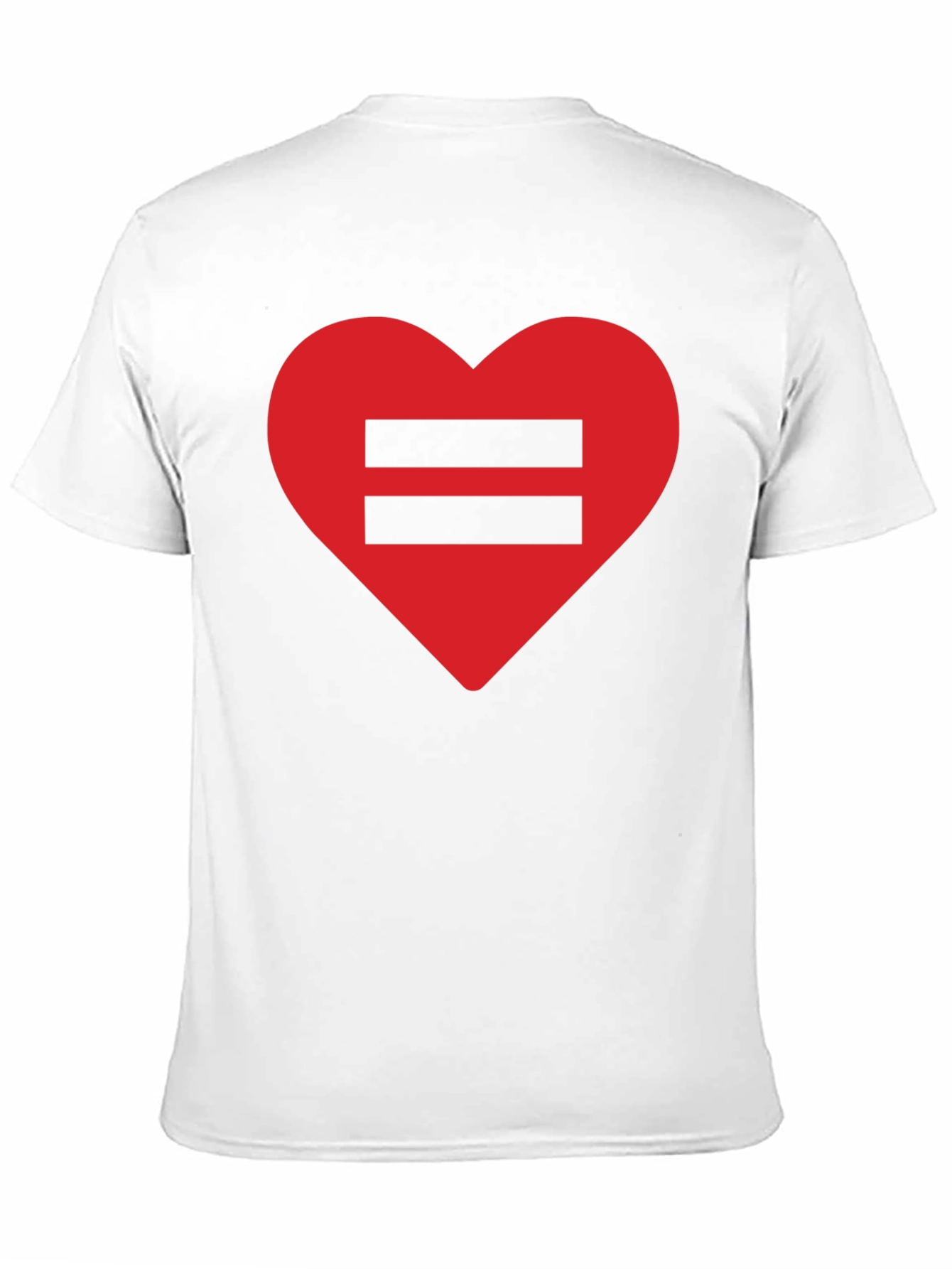 Equality Love Heart T-Shirt - Black