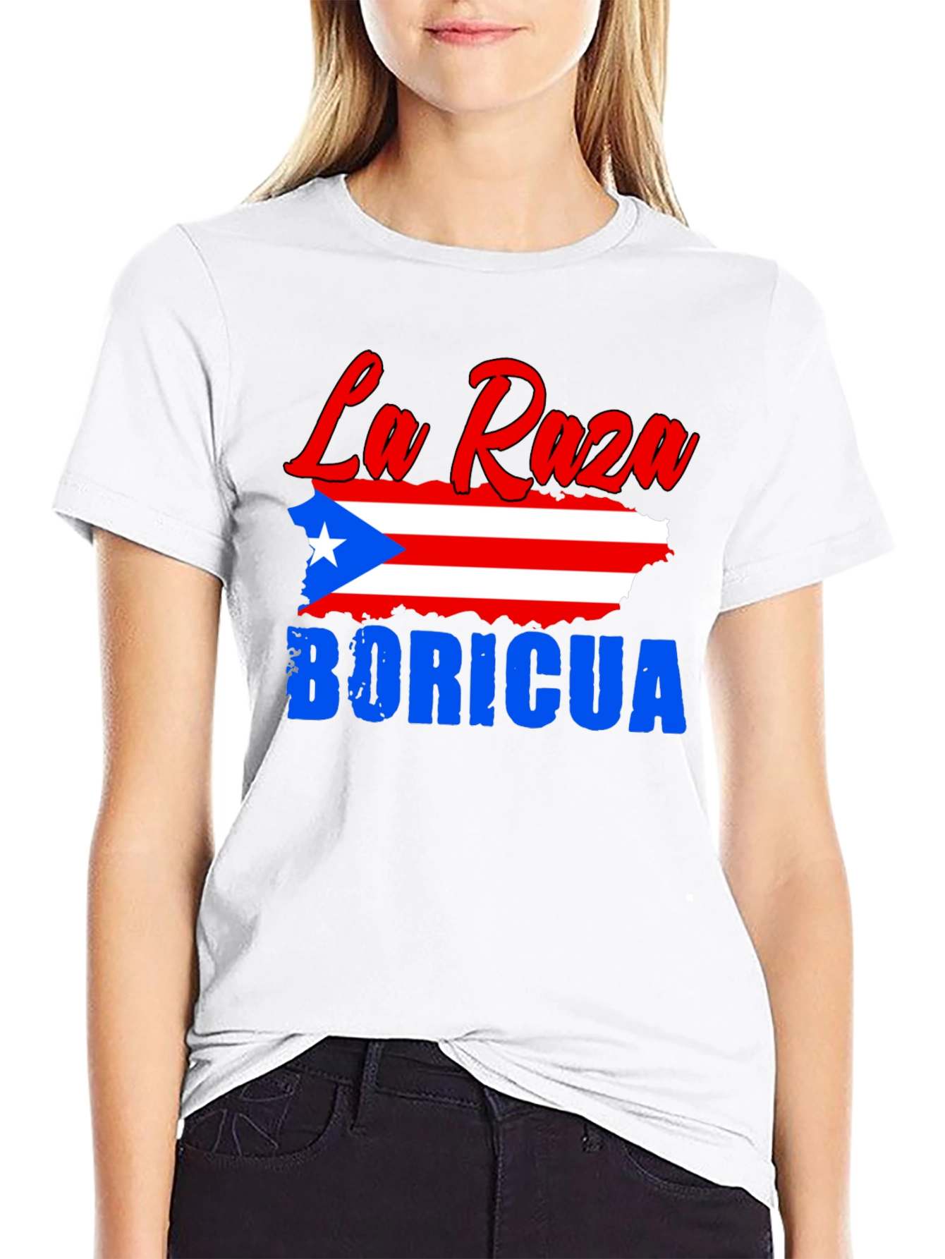 La Raza Boricua Puerto Rico Pride Graphic Tee