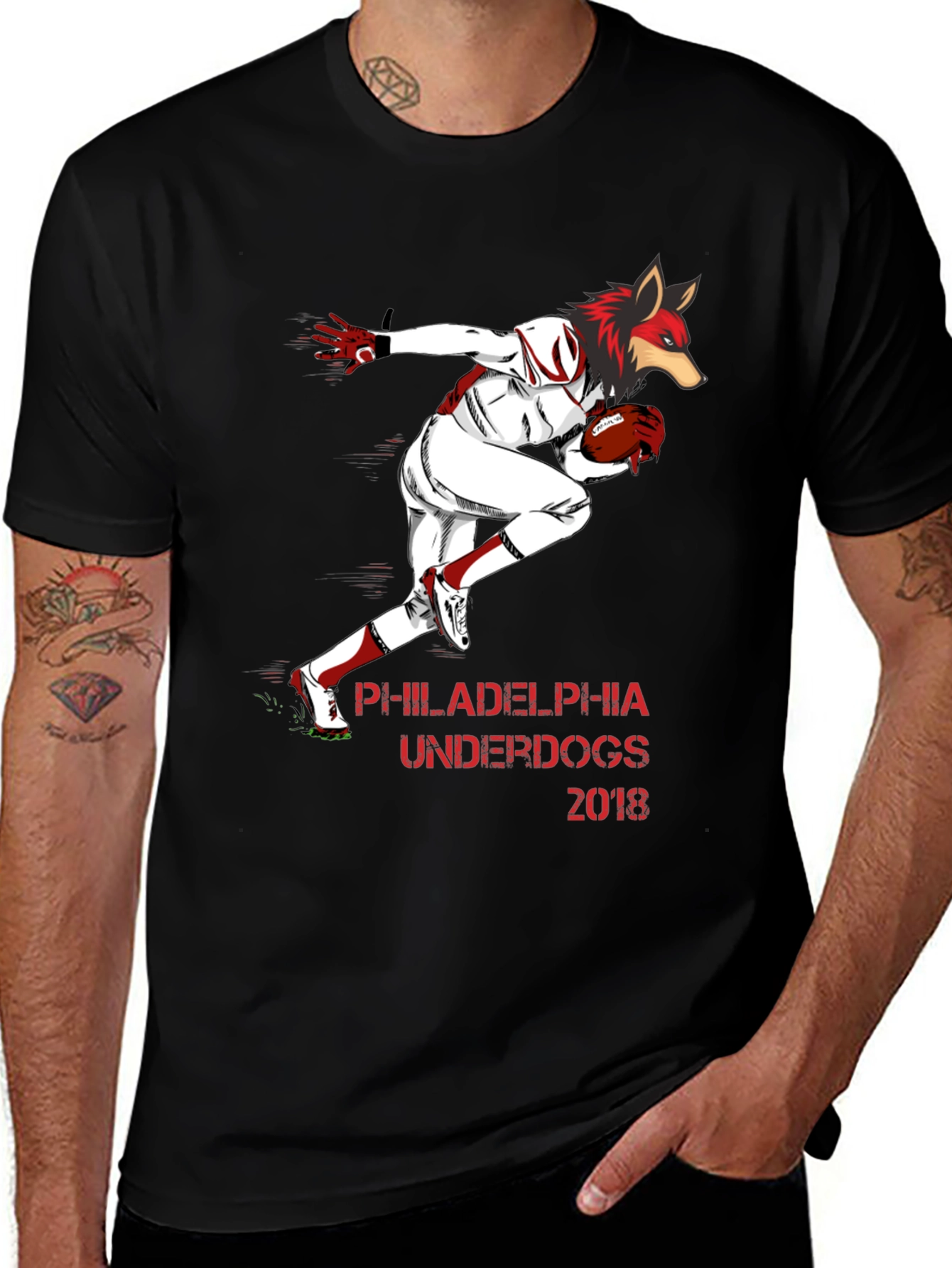 Philadelphia Underdogs Football T-Shirt