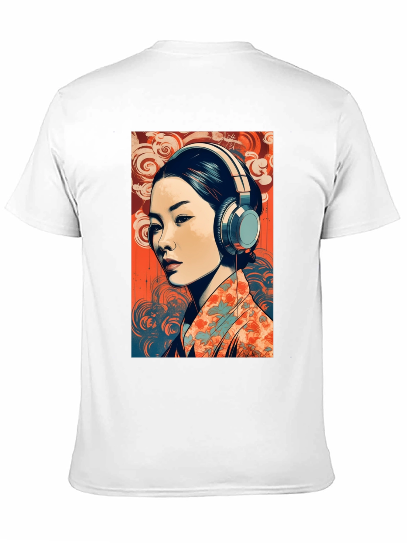 Japanese Art Graphic Tee - Black T-Shirt