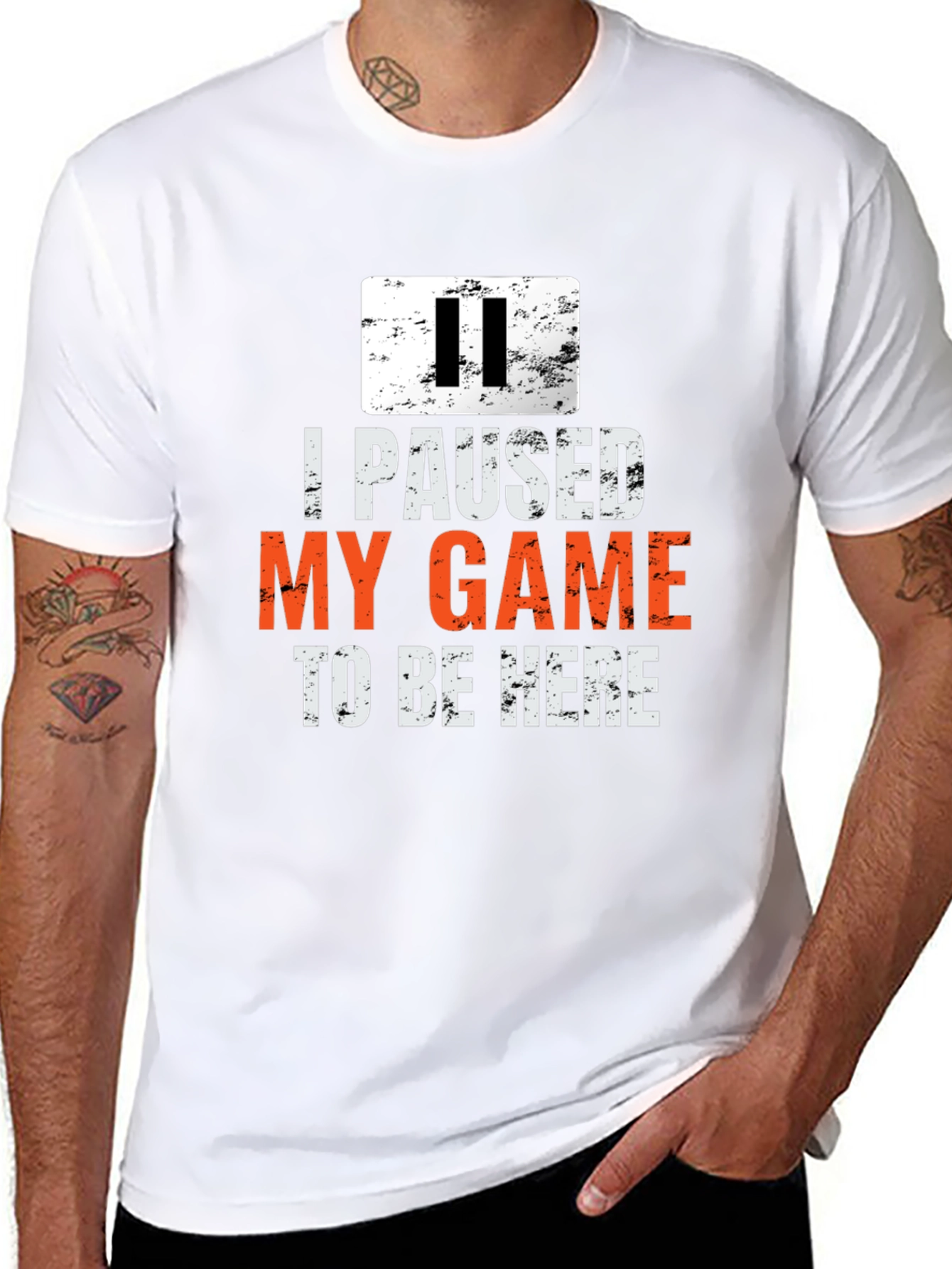I Paused My Game to Be Here T-Shirt