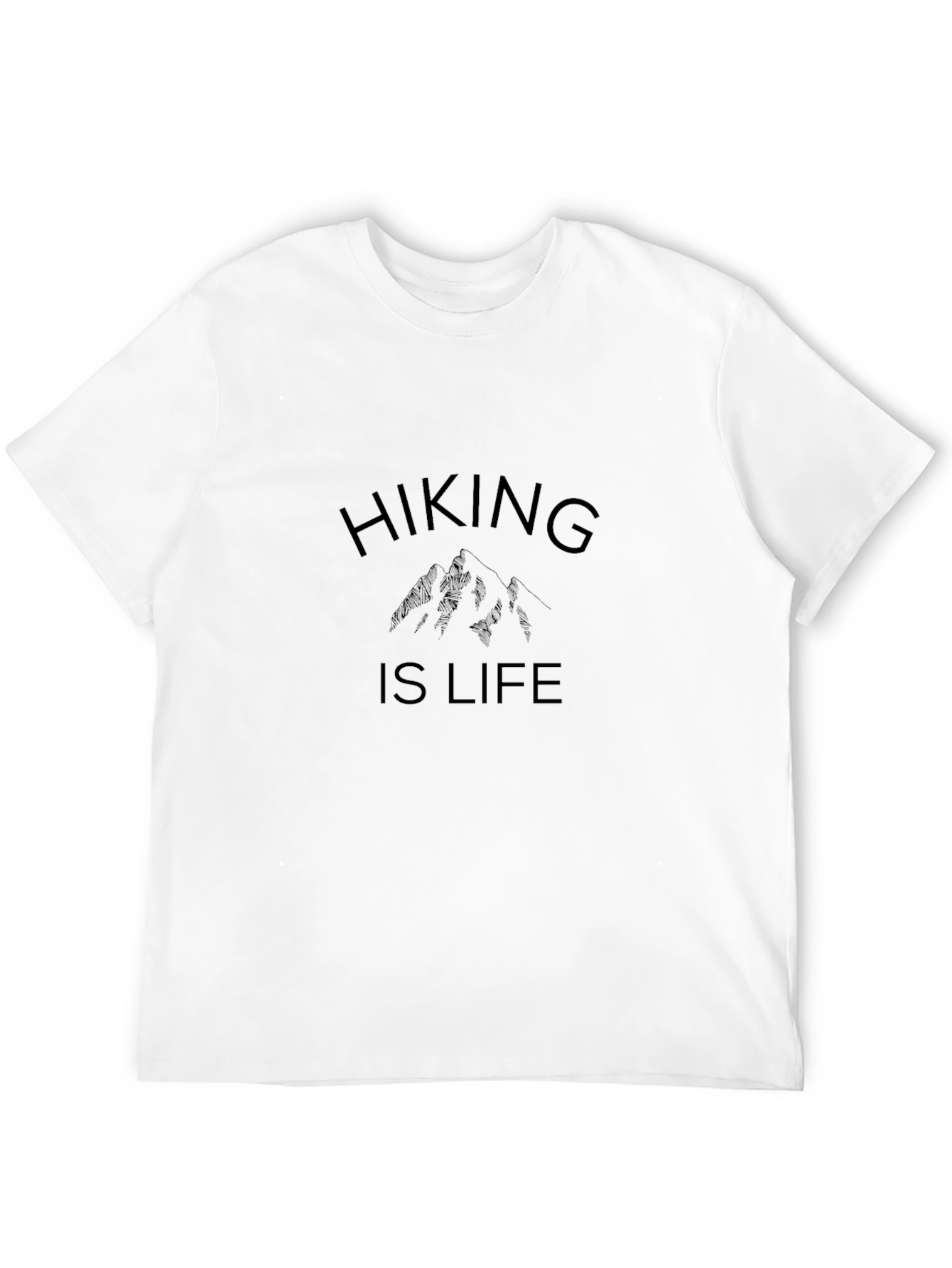 Hiking is Life Graphic Tee - Adventure T-Shirt