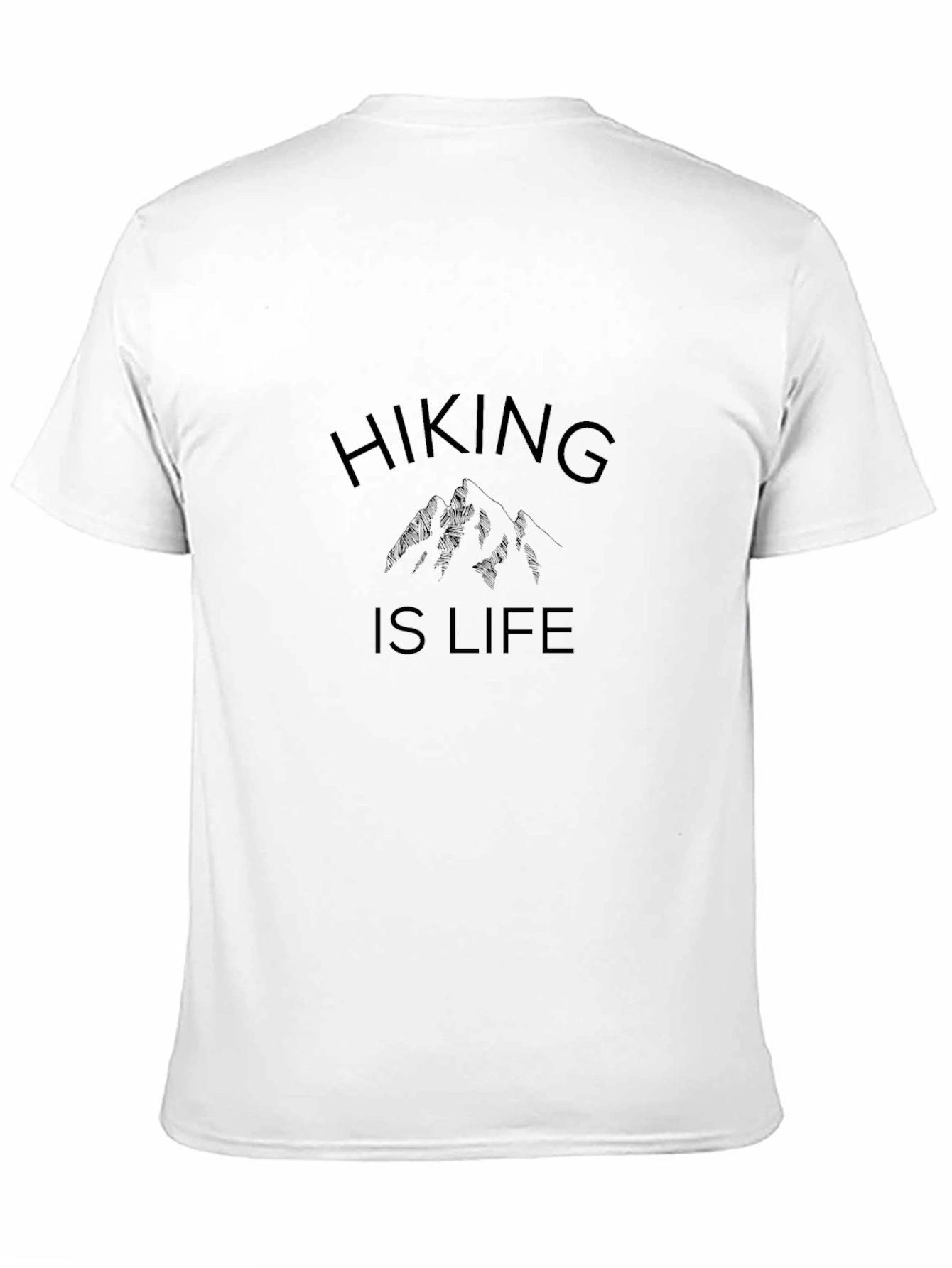 Hiking is Life Graphic Tee - Adventure T-Shirt