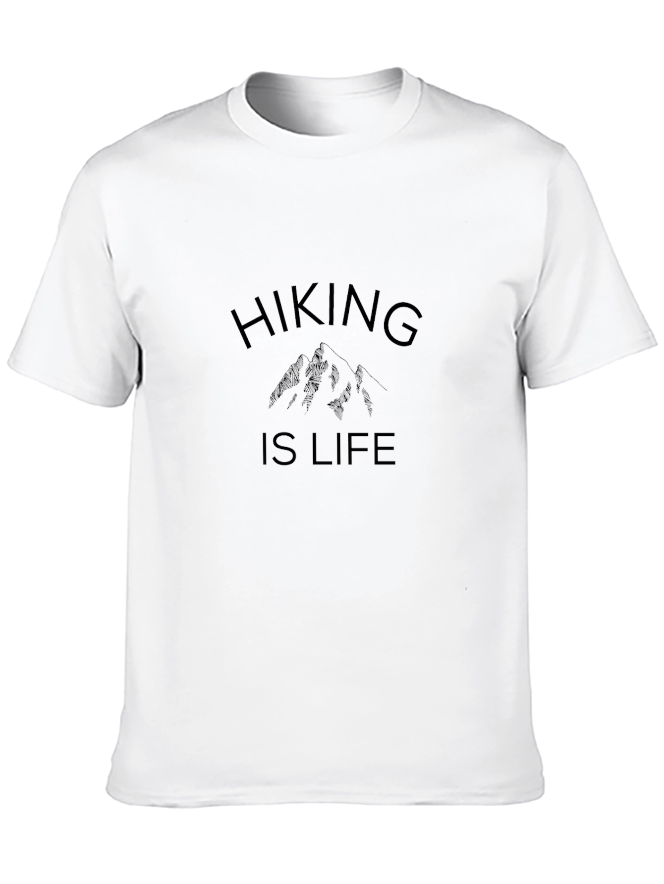 Hiking is Life Graphic Tee - Adventure T-Shirt