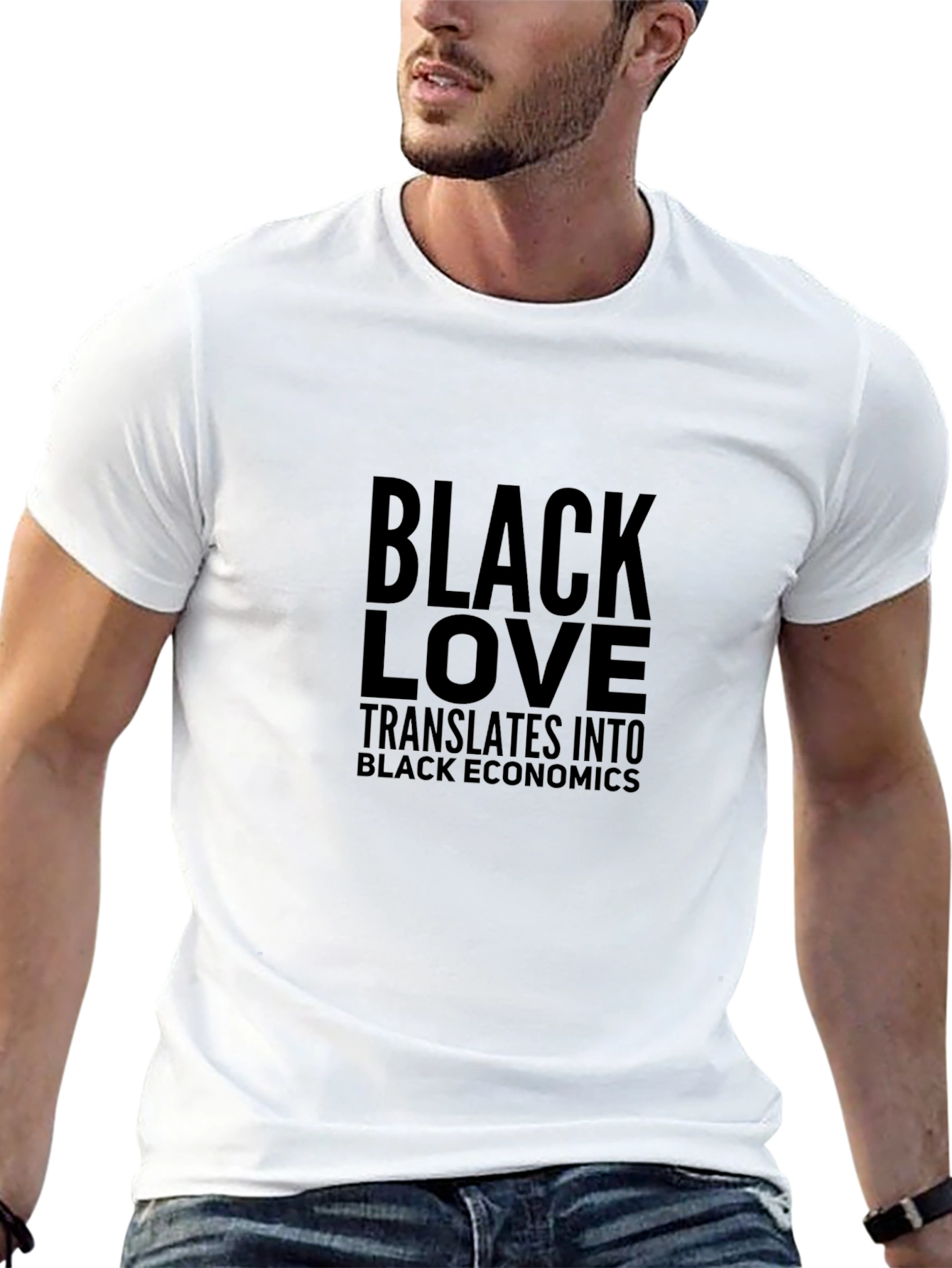Black Love Black Economics Graphic T-Shirt