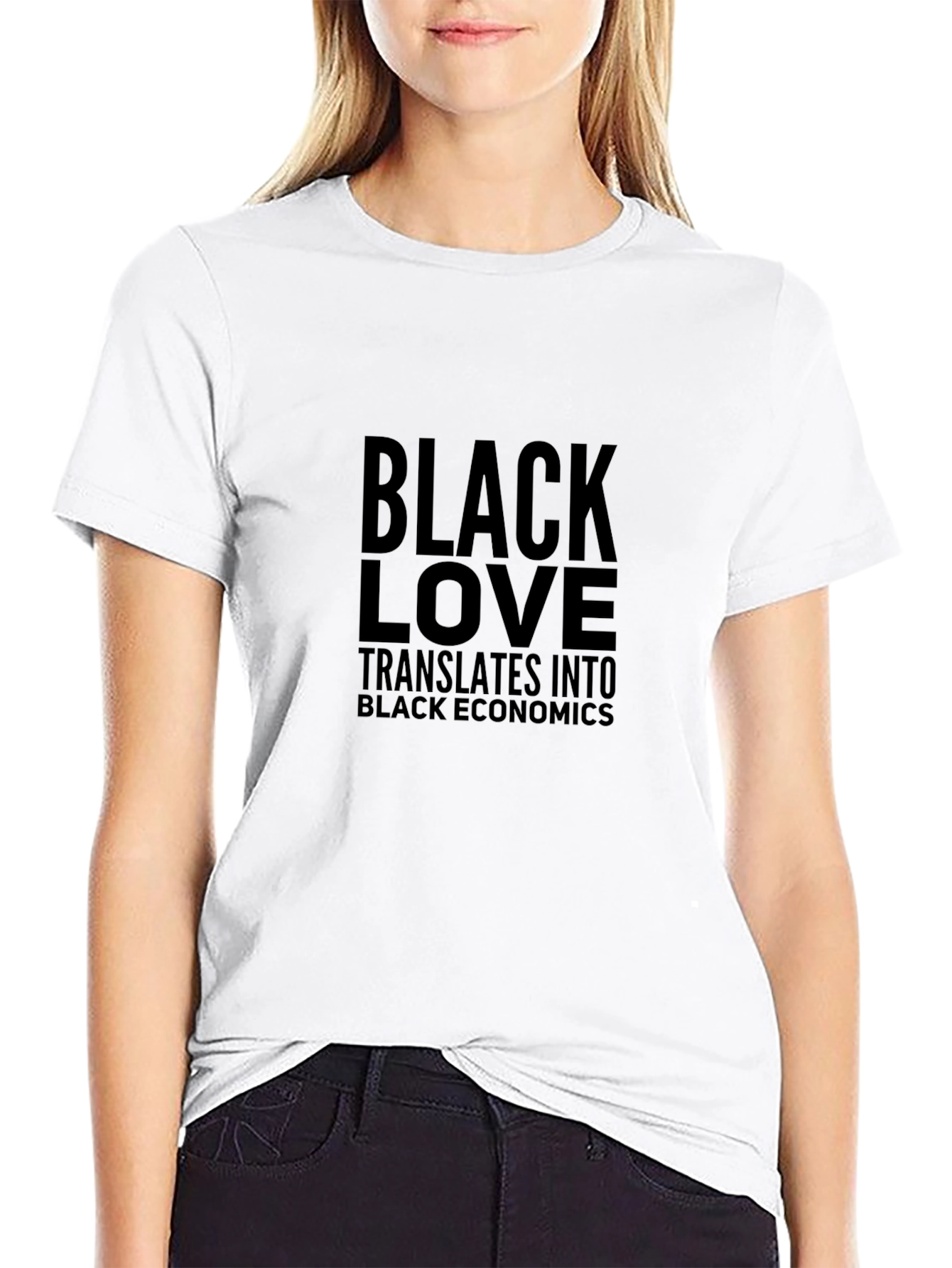 Black Love Black Economics Graphic T-Shirt