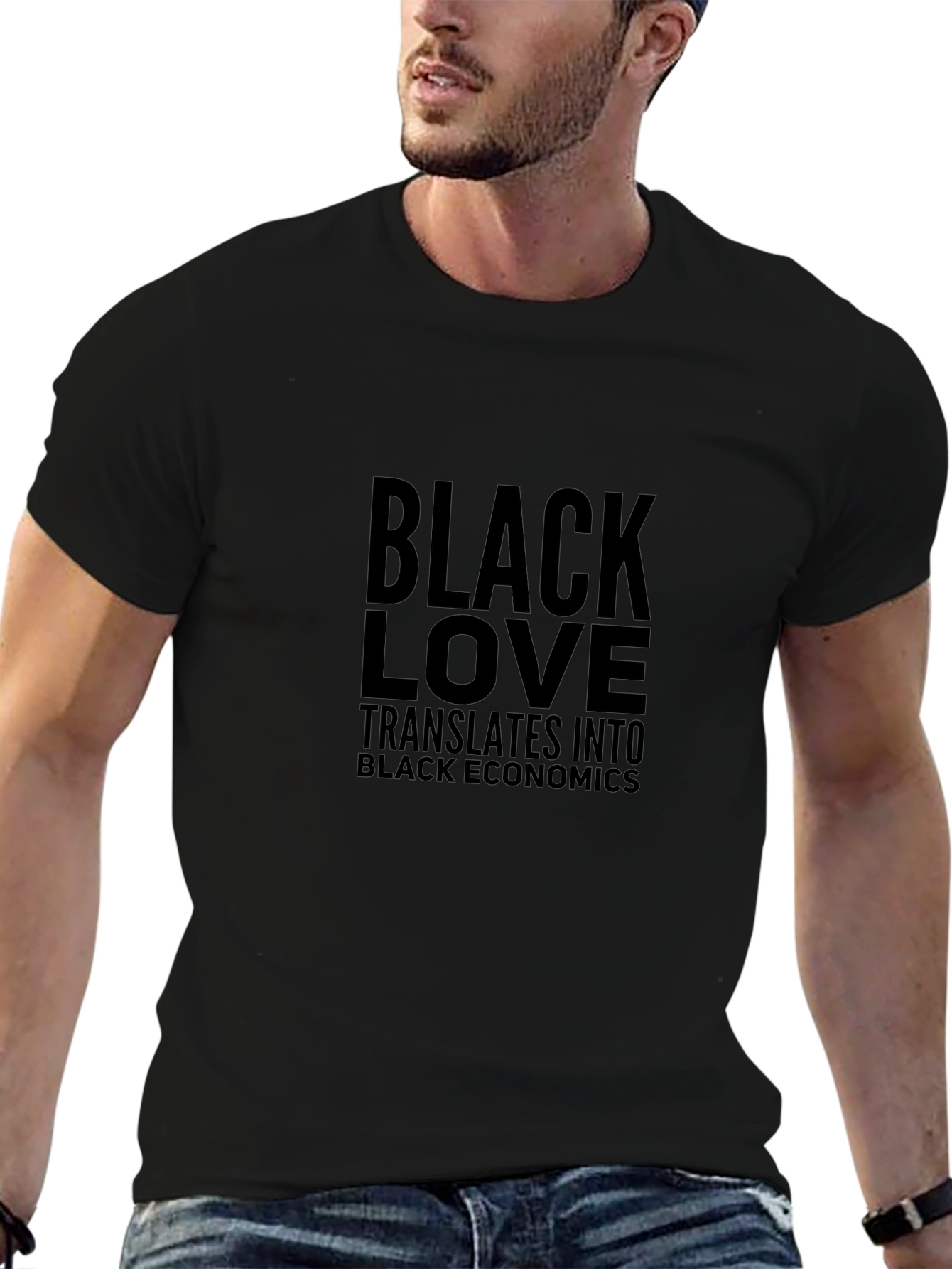 Black Love Black Economics Graphic T-Shirt