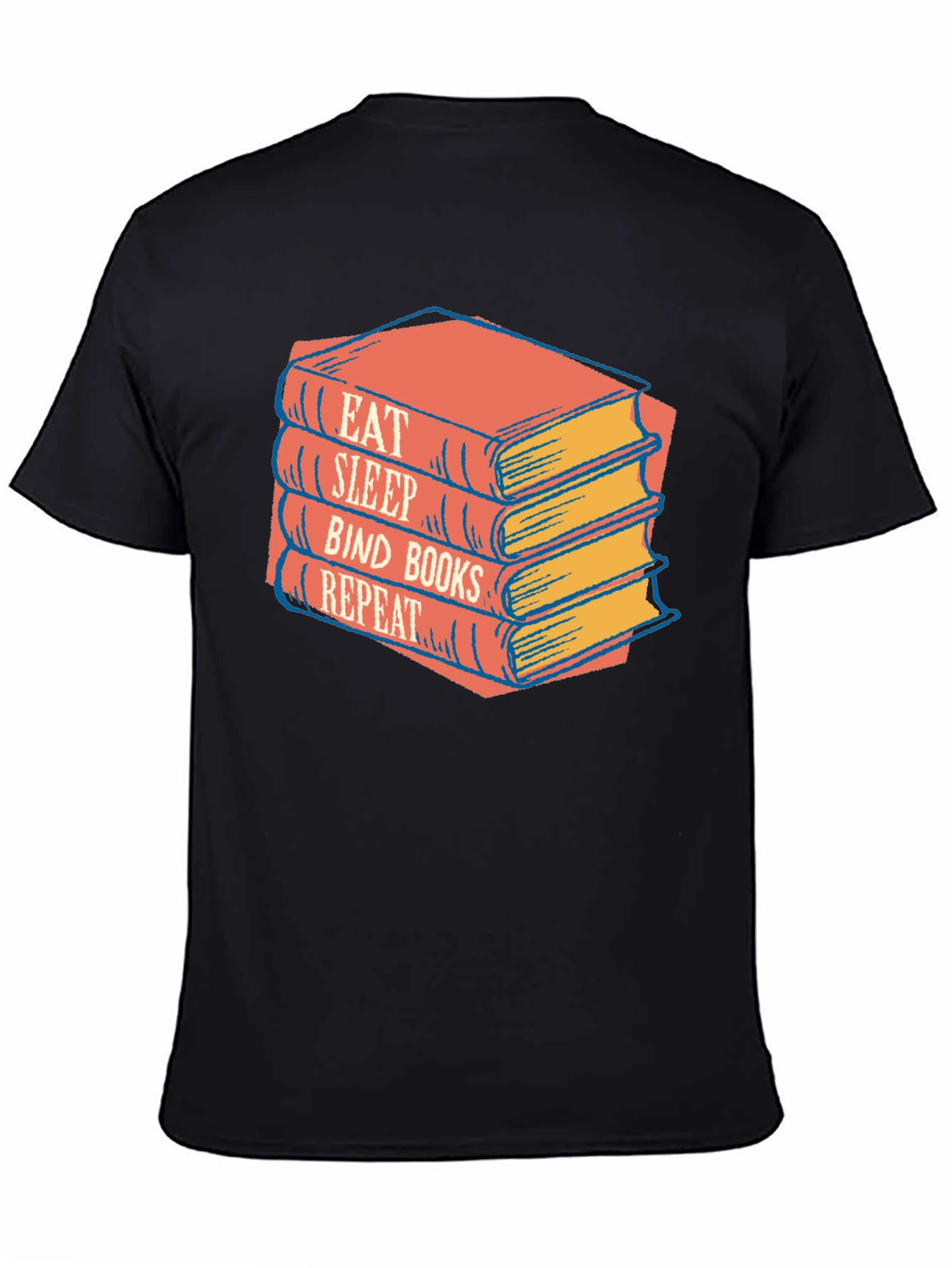Eat Sleep Bind Books Repeat T-Shirt