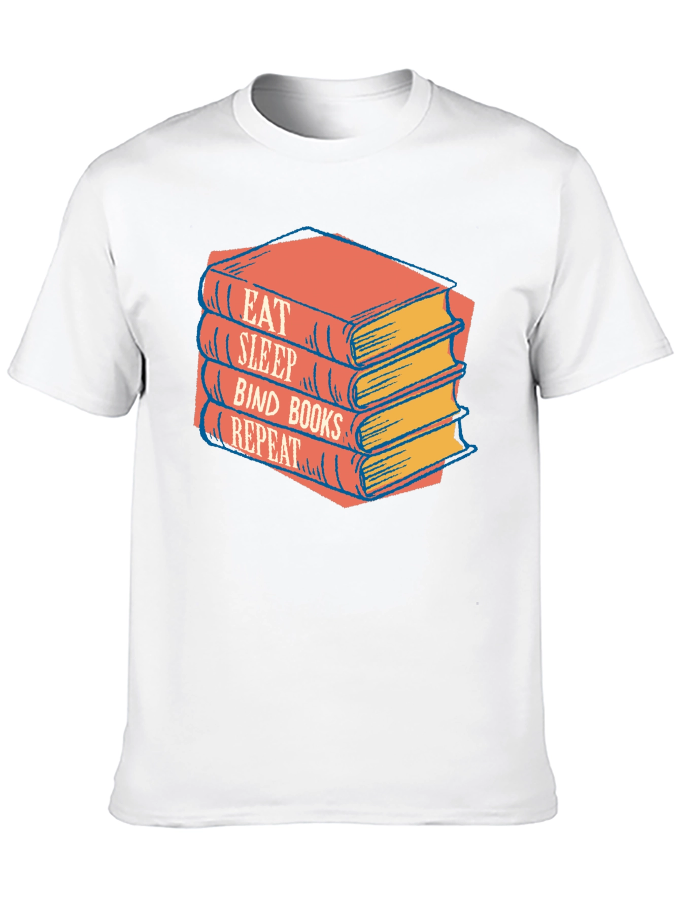 Eat Sleep Bind Books Repeat T-Shirt