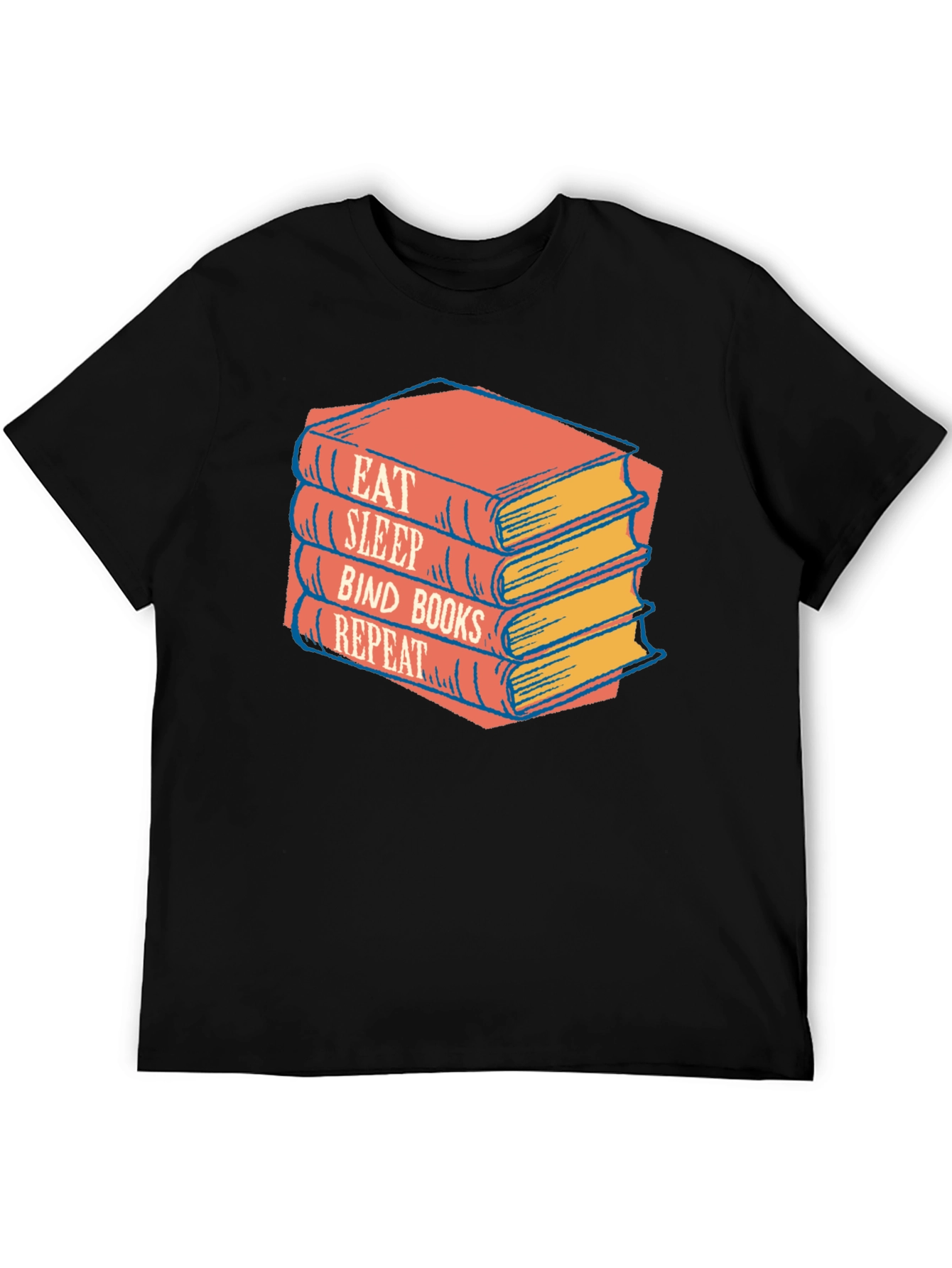 Eat Sleep Bind Books Repeat T-Shirt