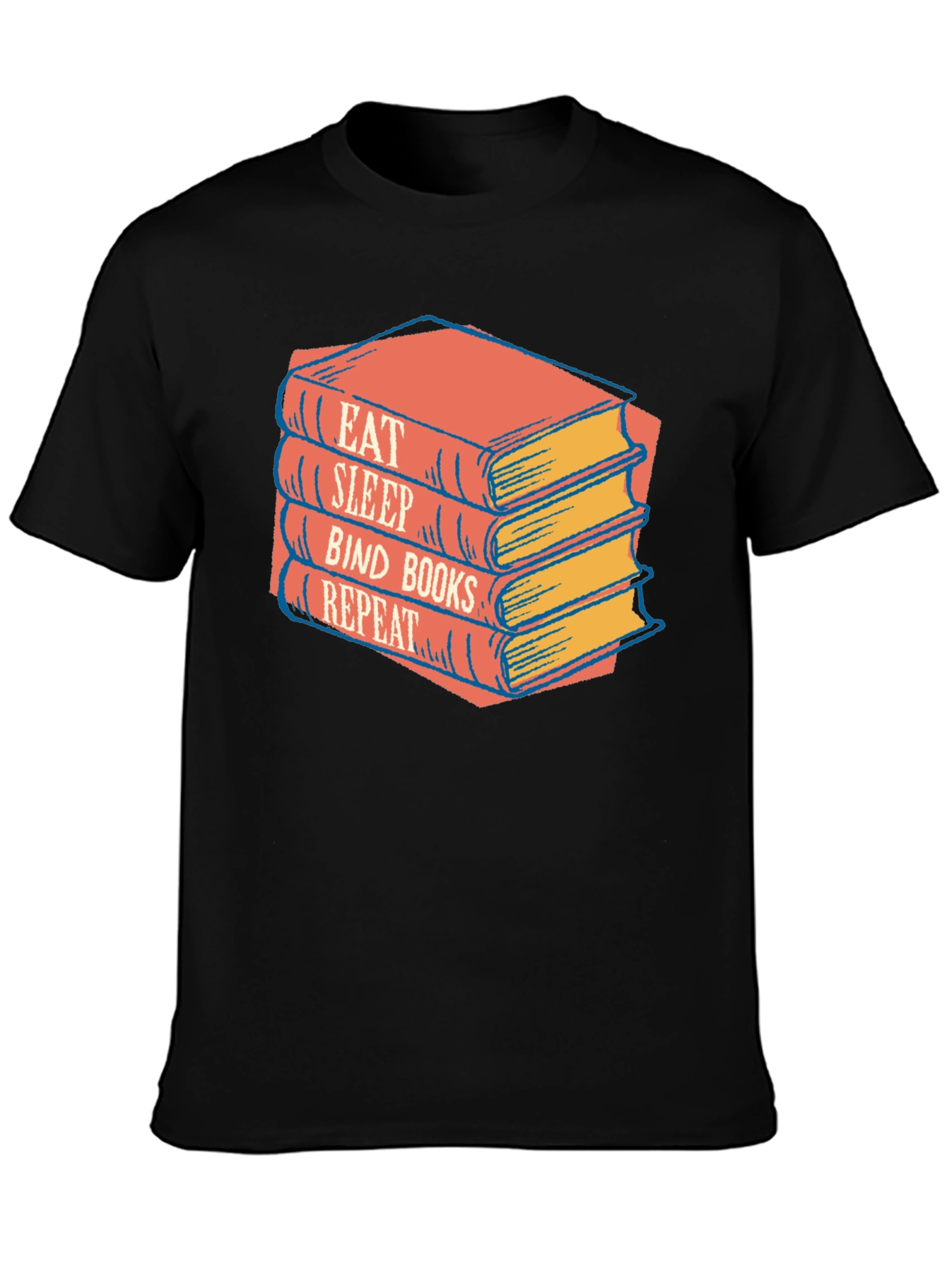 Eat Sleep Bind Books Repeat T-Shirt