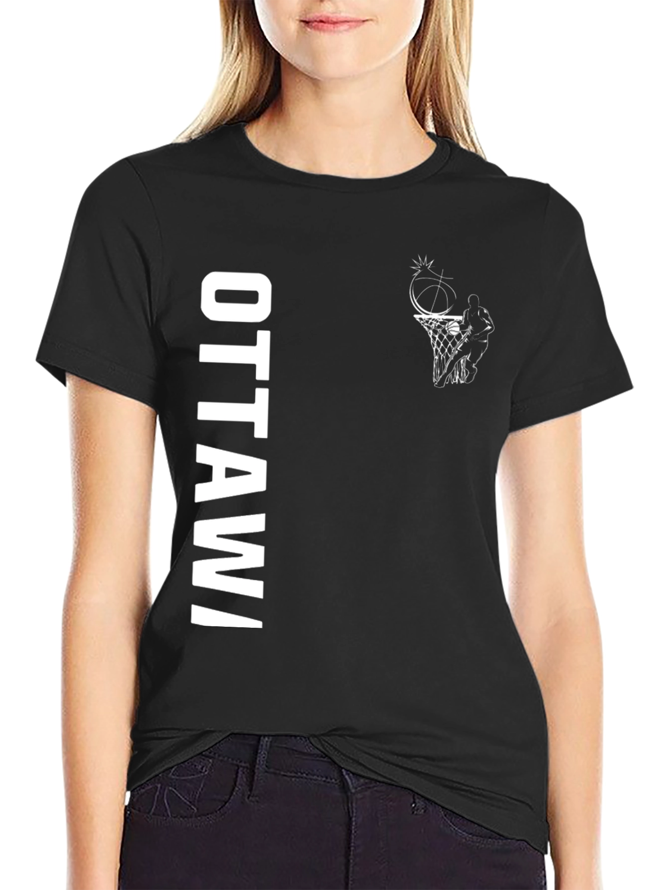 Ottawa Basketball Graphic Tee