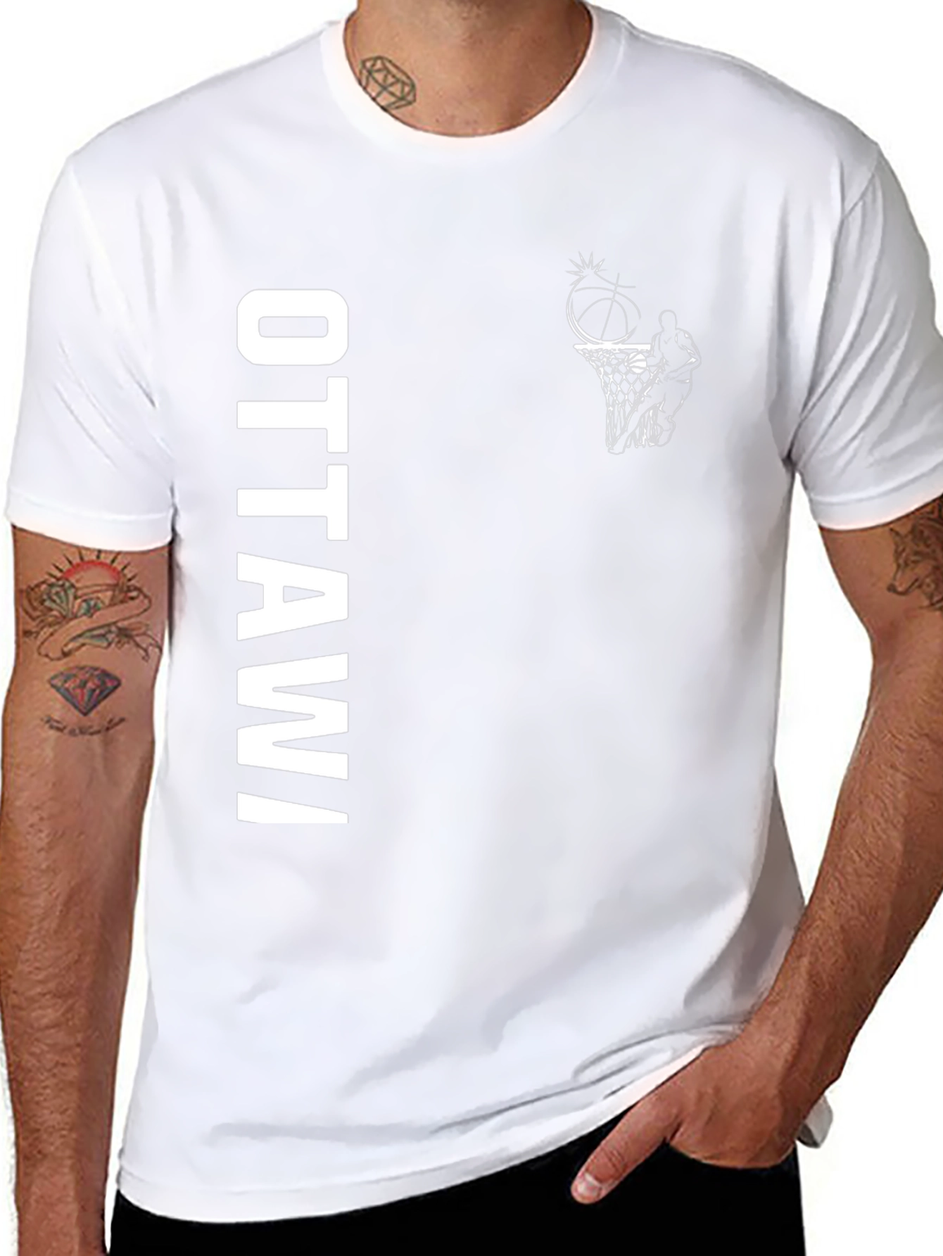 Ottawa Basketball Graphic Tee