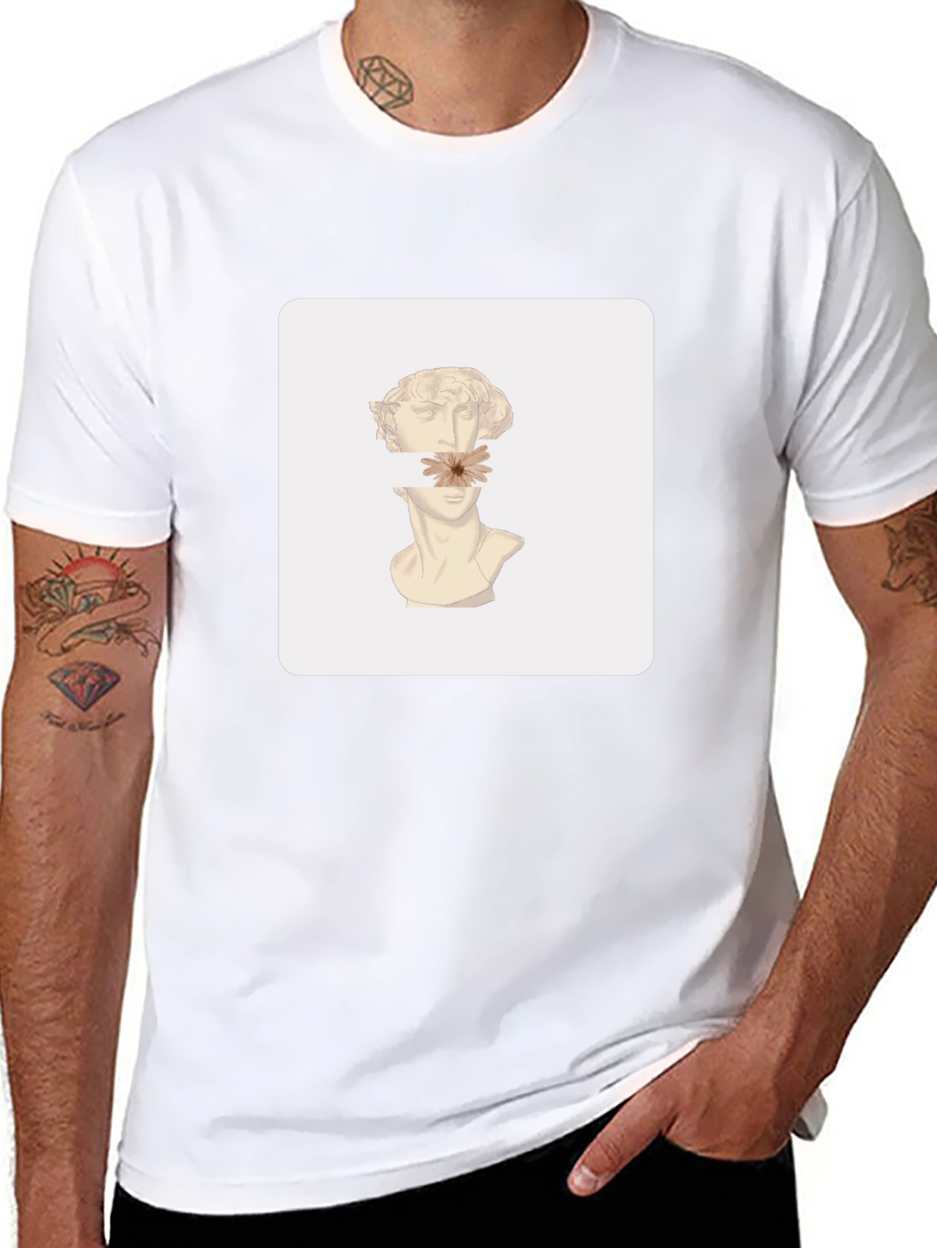 Modern Statue Graphic Tee
