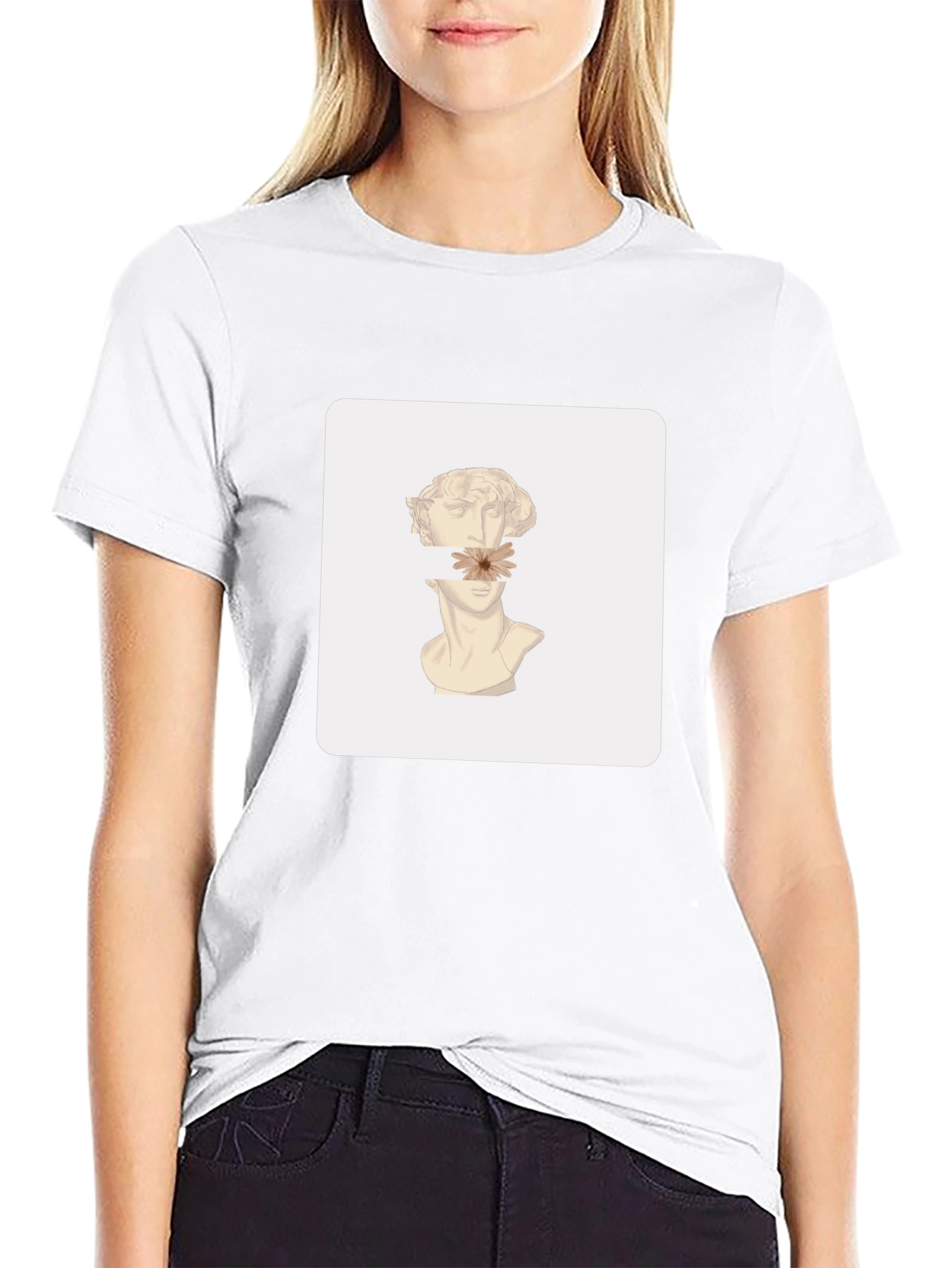 Modern Statue Graphic Tee