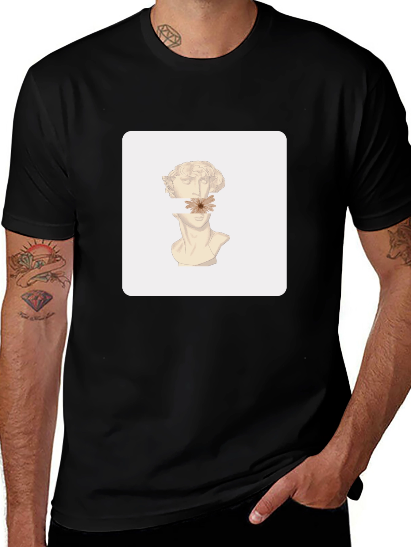 Modern Statue Graphic Tee