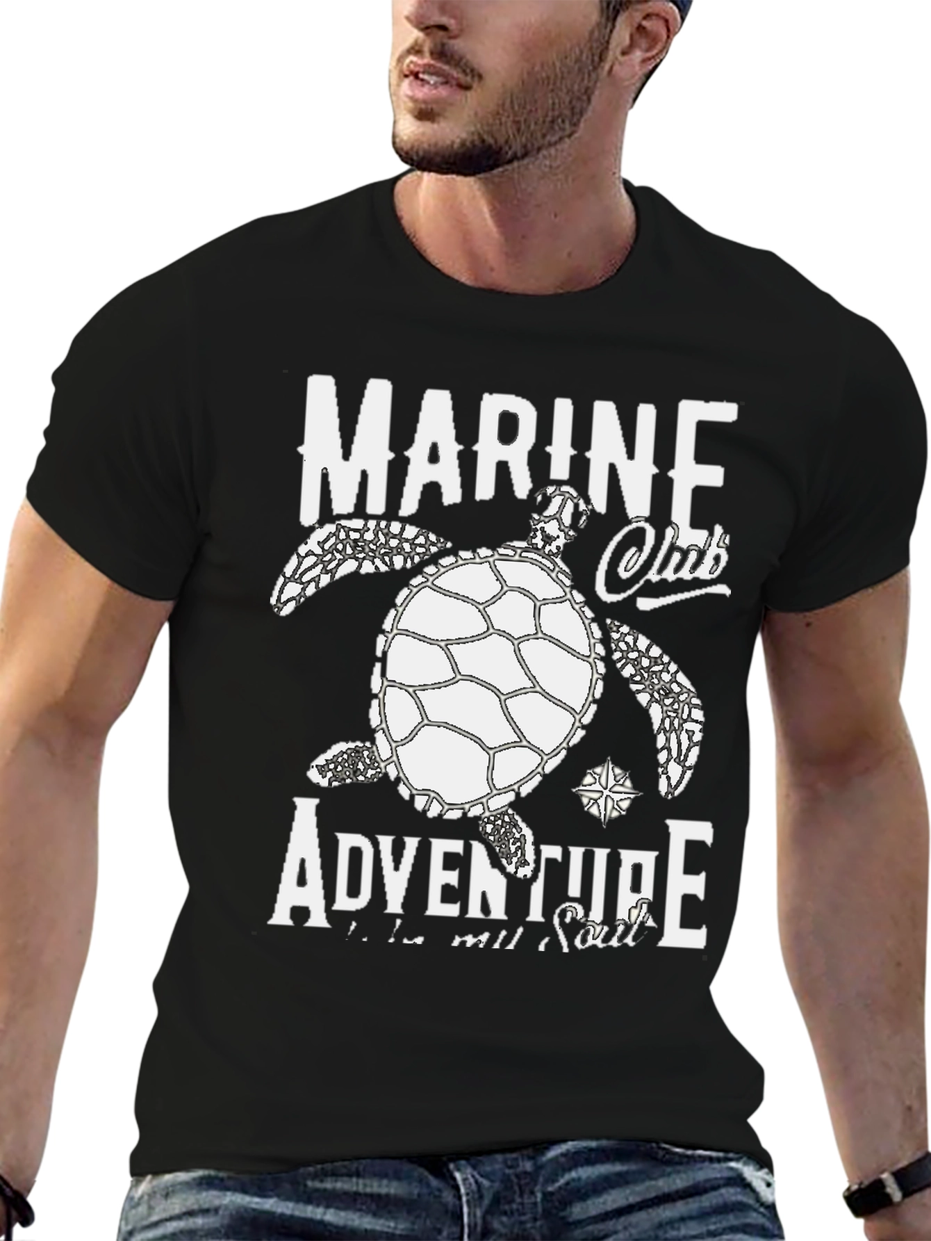 Marine Adventure Club Turtle Graphic Tee