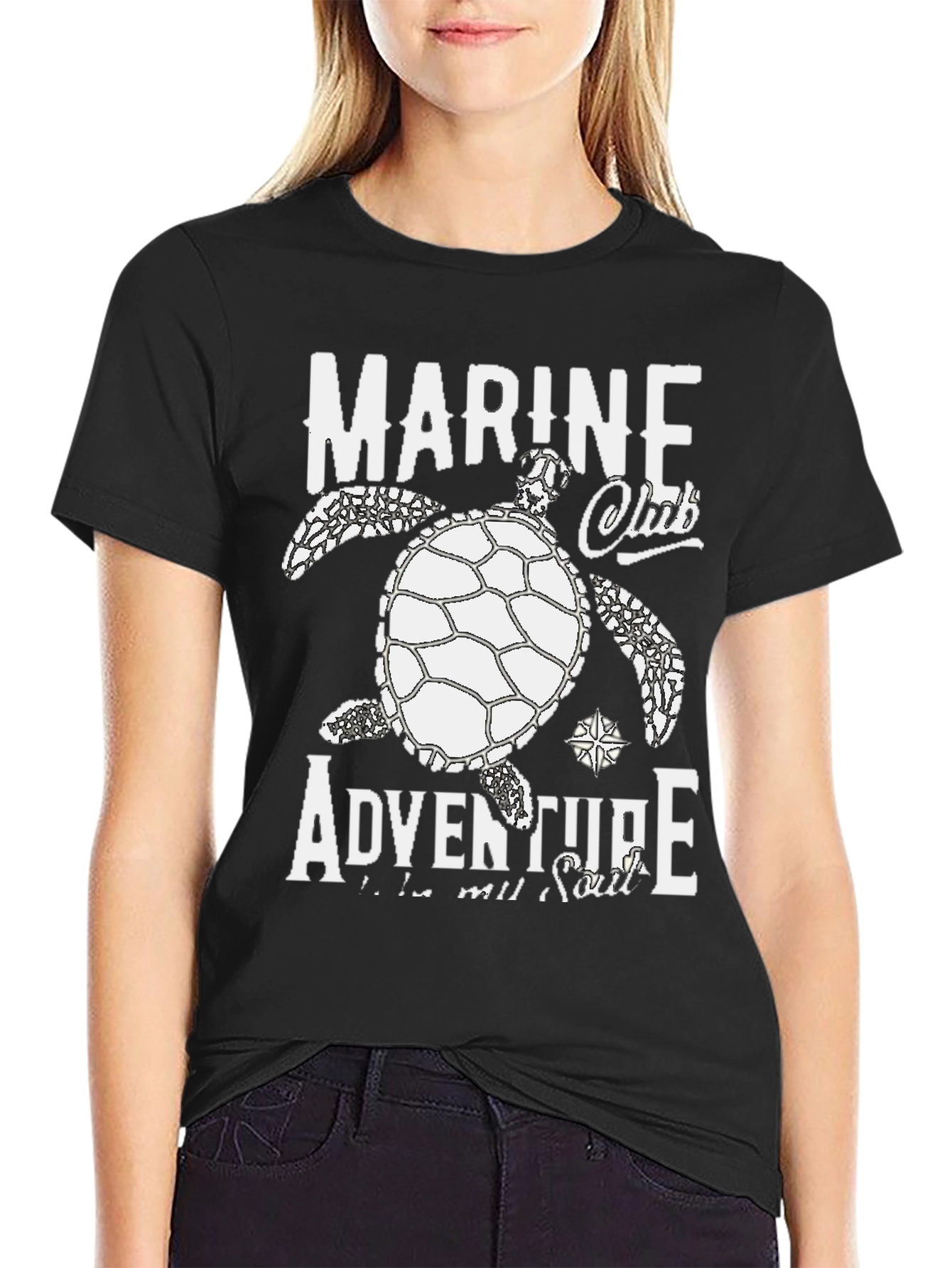 Marine Adventure Club Turtle Graphic Tee