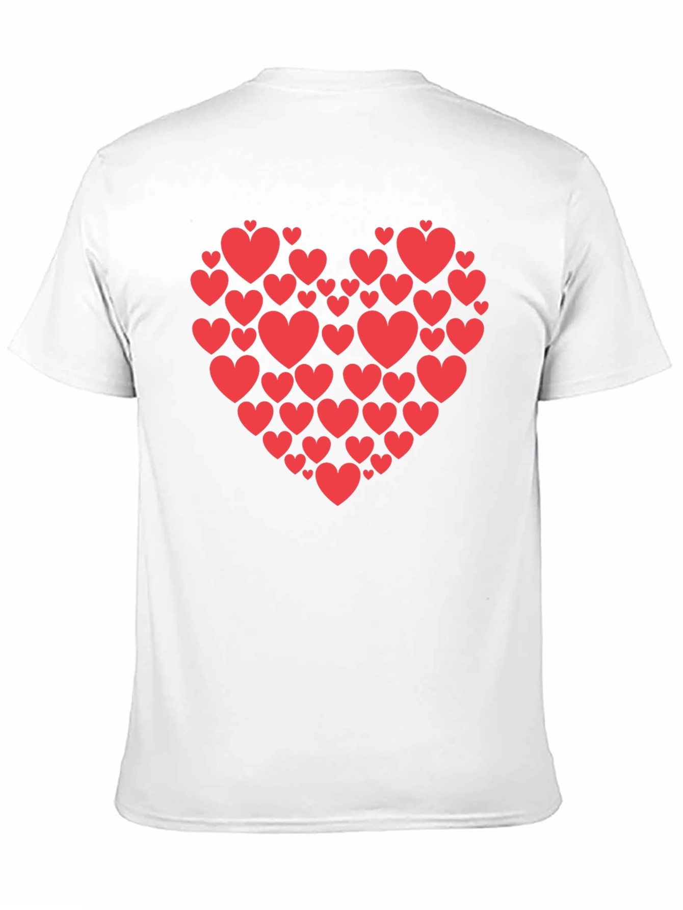 Heart Pattern T-Shirt