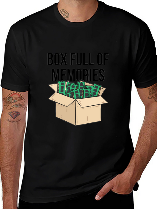 Box Full of Memories T-Shirt - Fun Novelty Tee