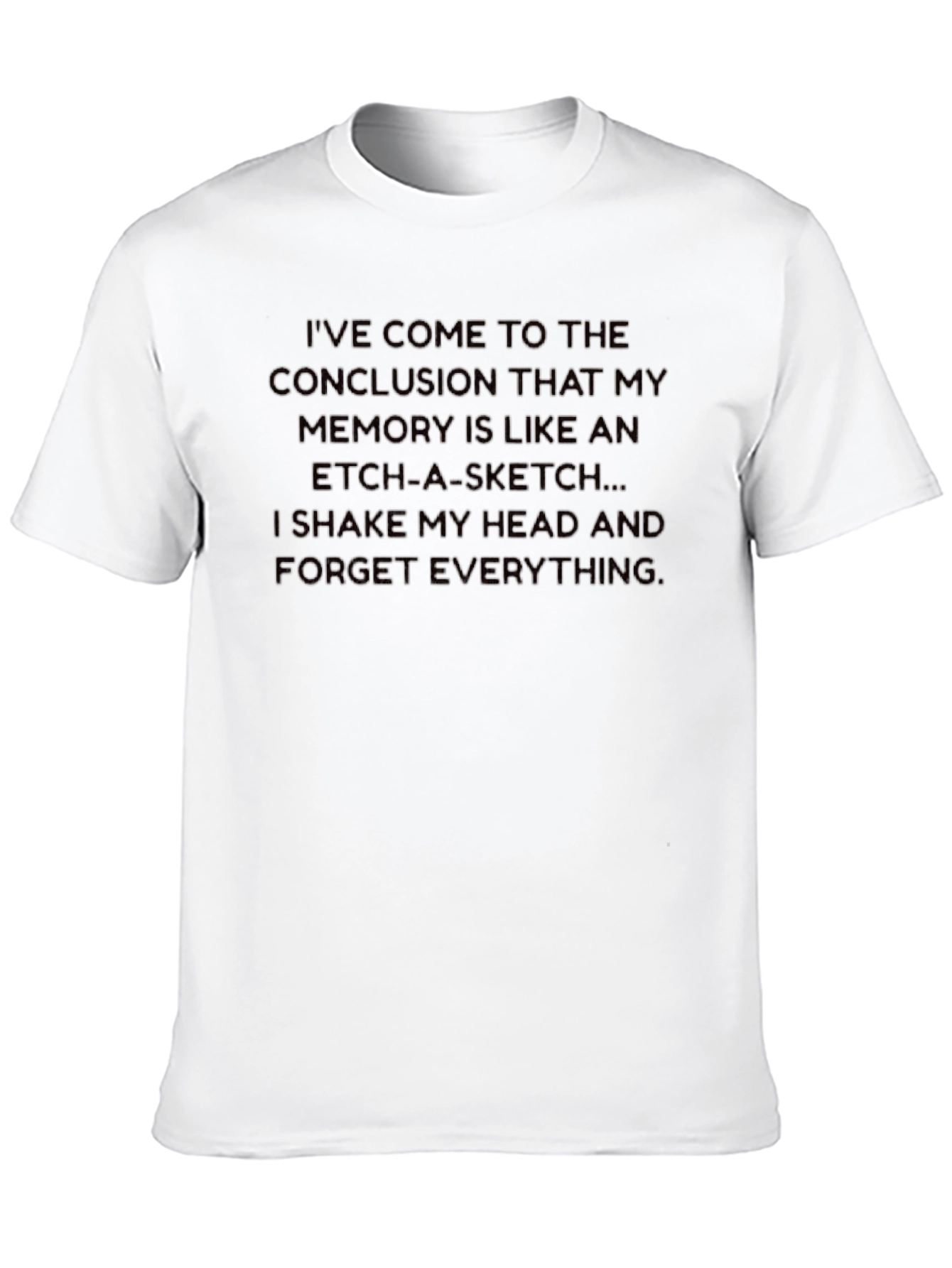 Etch-A-Sketch Memory Graphic Tee - Funny Novelty Shirt
