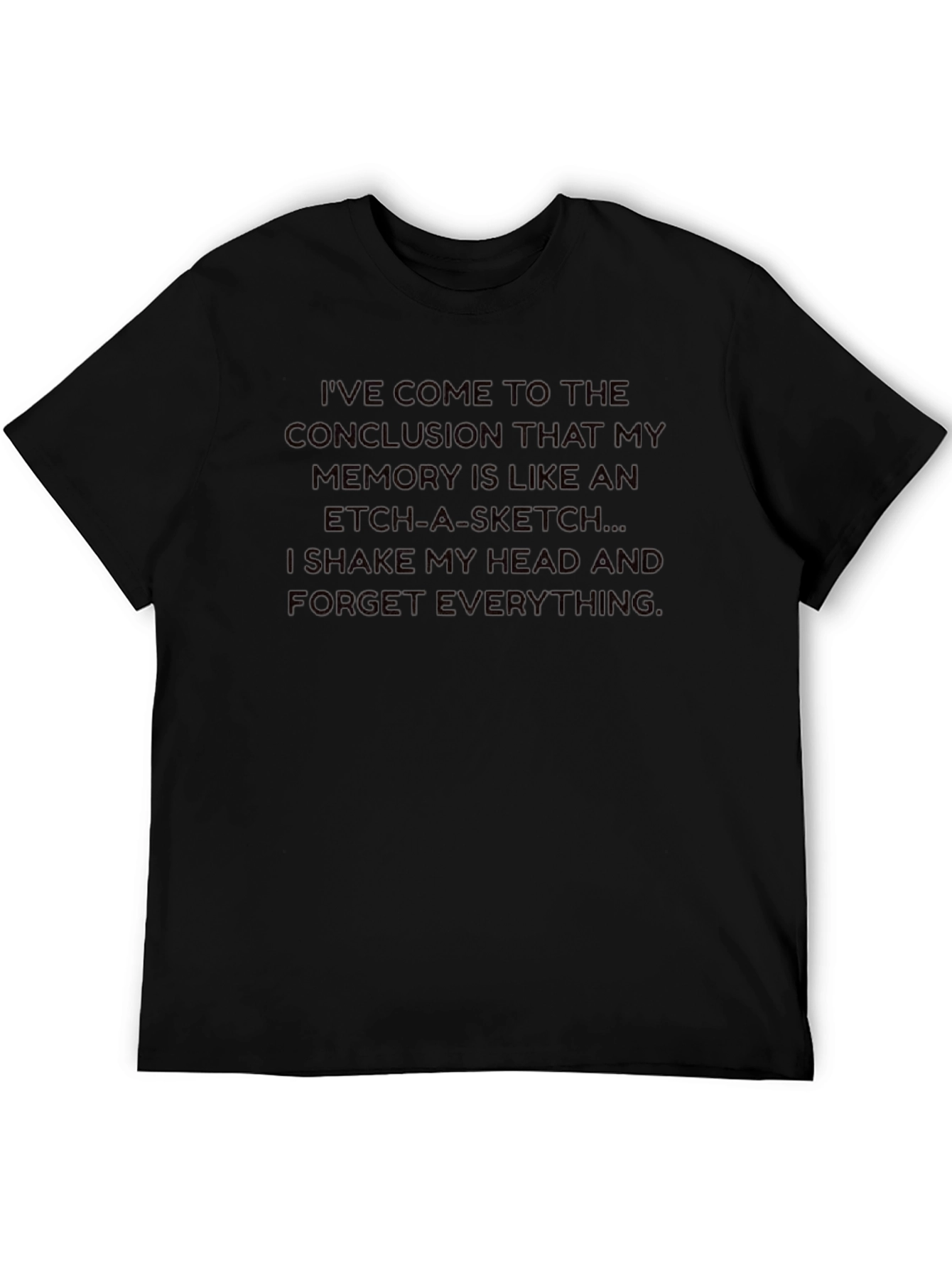 Etch-A-Sketch Memory Graphic Tee - Funny Novelty Shirt