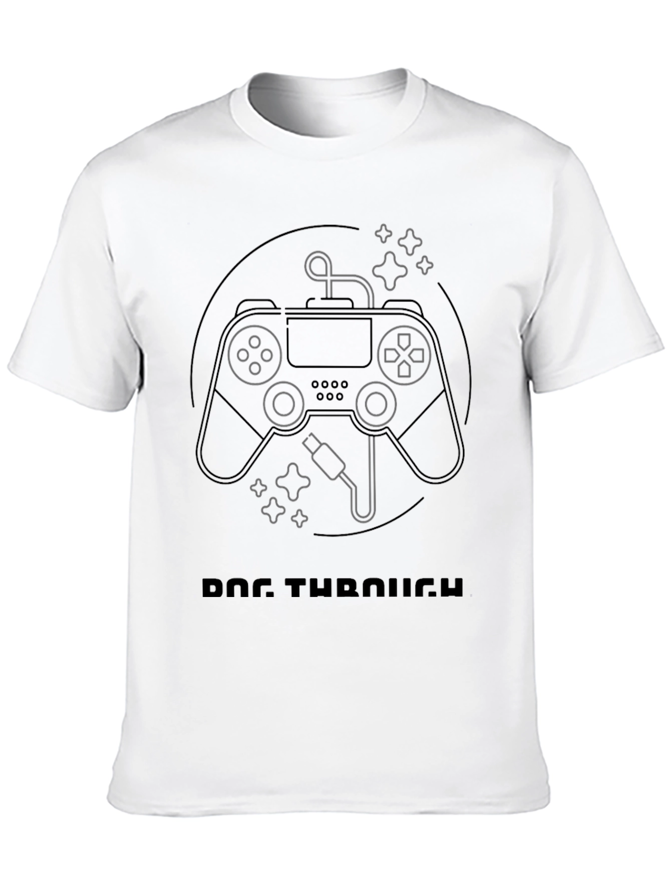 Controller Graphic Black T-Shirt