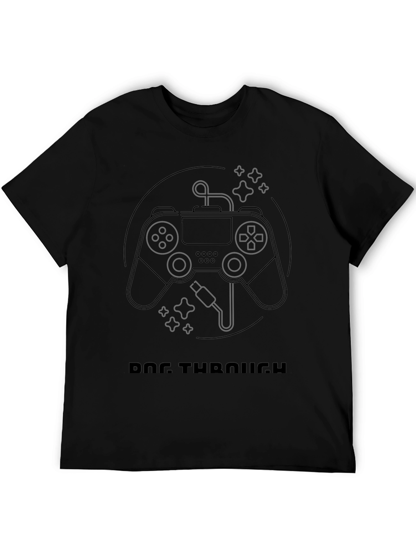 Controller Graphic Black T-Shirt