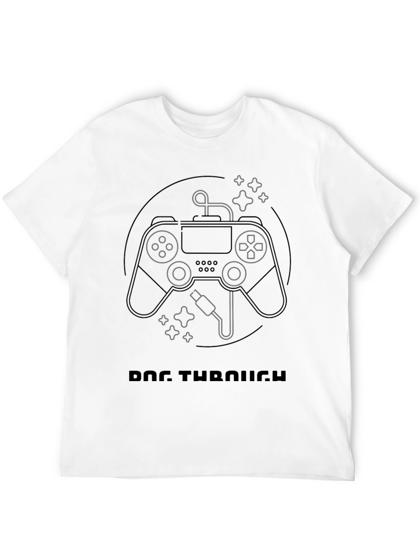 Controller Graphic Black T-Shirt