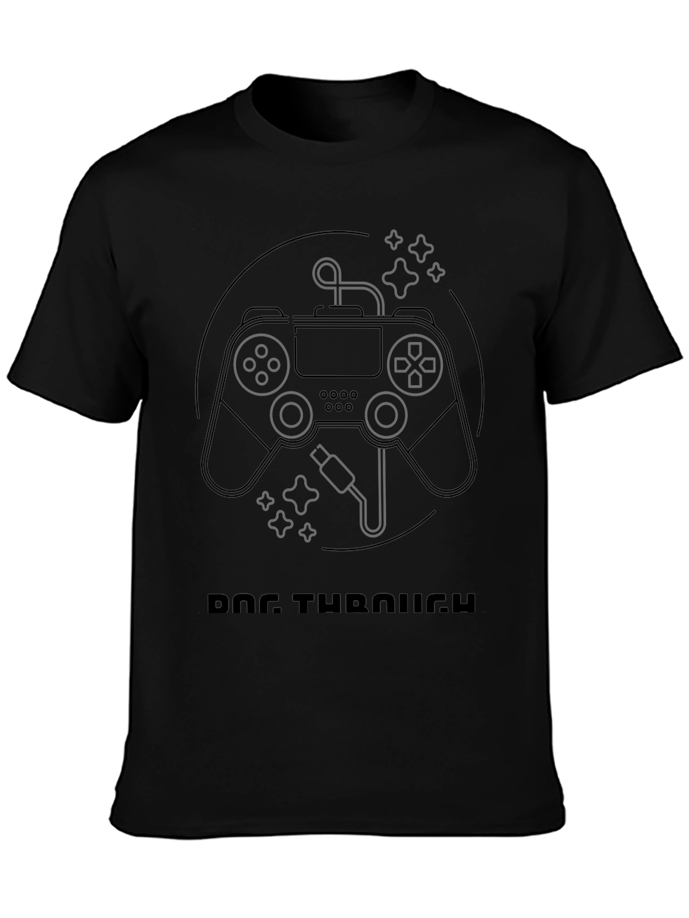 Controller Graphic Black T-Shirt