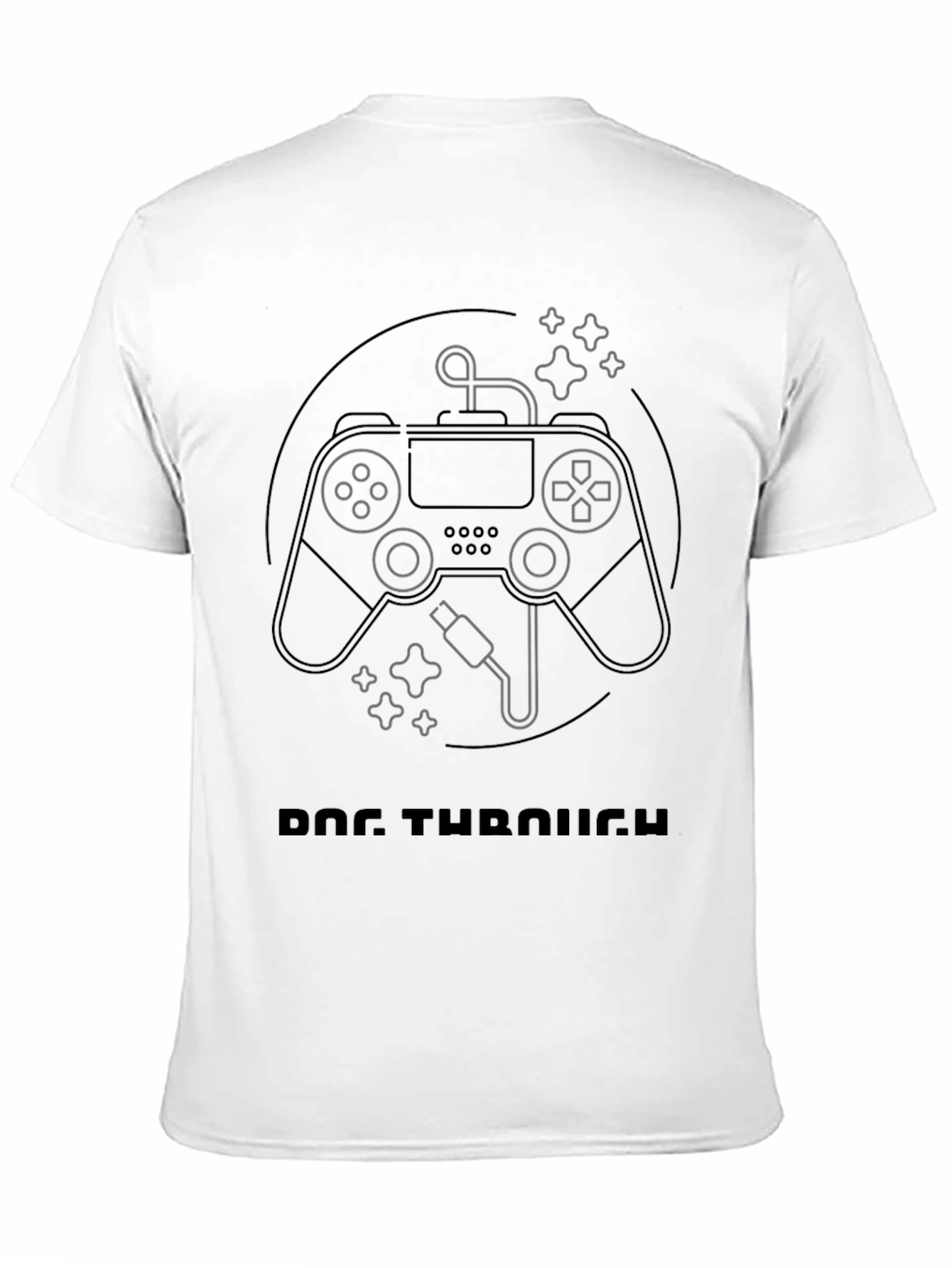 Controller Graphic Black T-Shirt