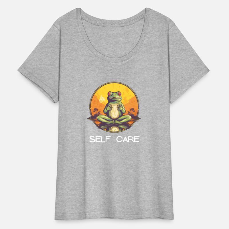 Yoga Meditation Meditate and Elevate Self Care Tee