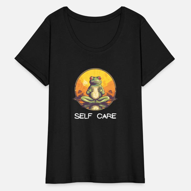 Yoga Meditation Meditate and Elevate Self Care Tee