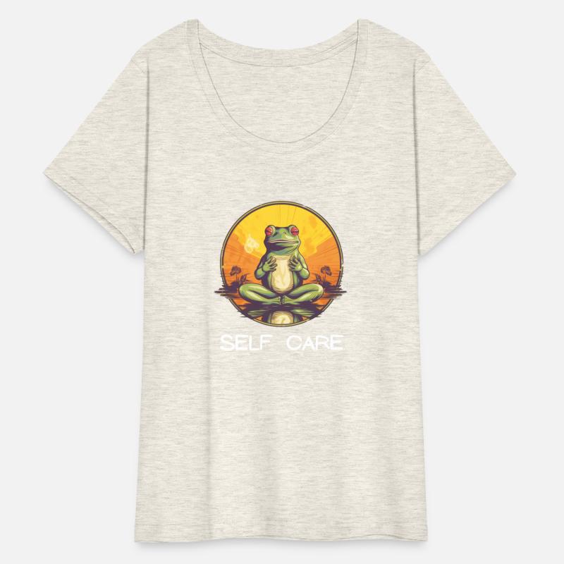 Yoga Meditation Meditate and Elevate Self Care Tee