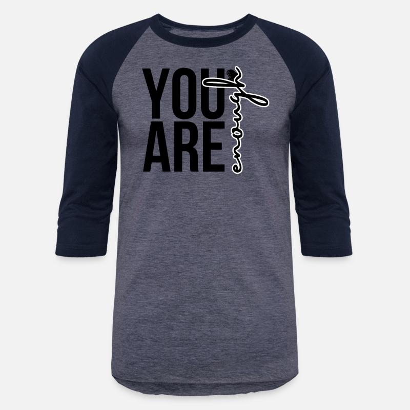 You Are Enough Minimalist Typography Design