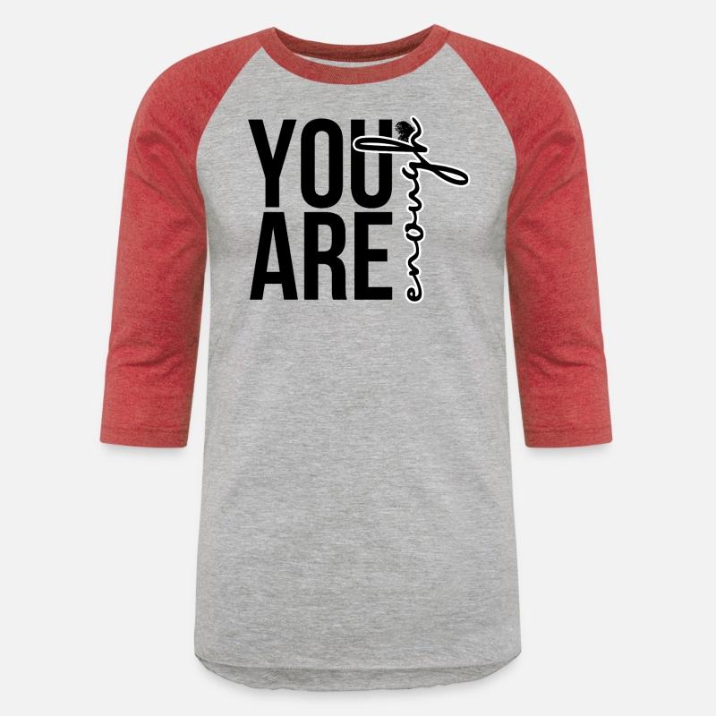 You Are Enough Minimalist Typography Design