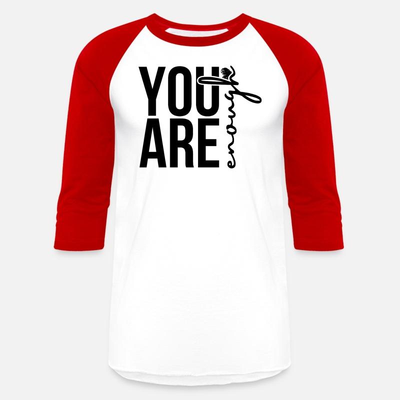 You Are Enough Minimalist Typography Design