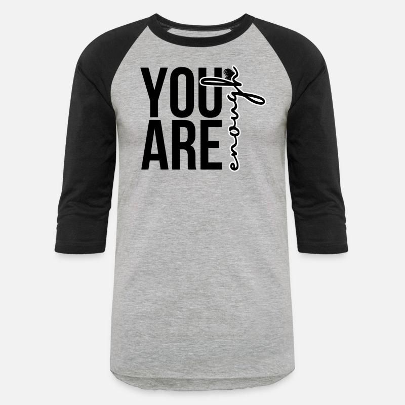 You Are Enough Minimalist Typography Design