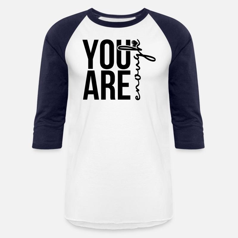 You Are Enough Minimalist Typography Design