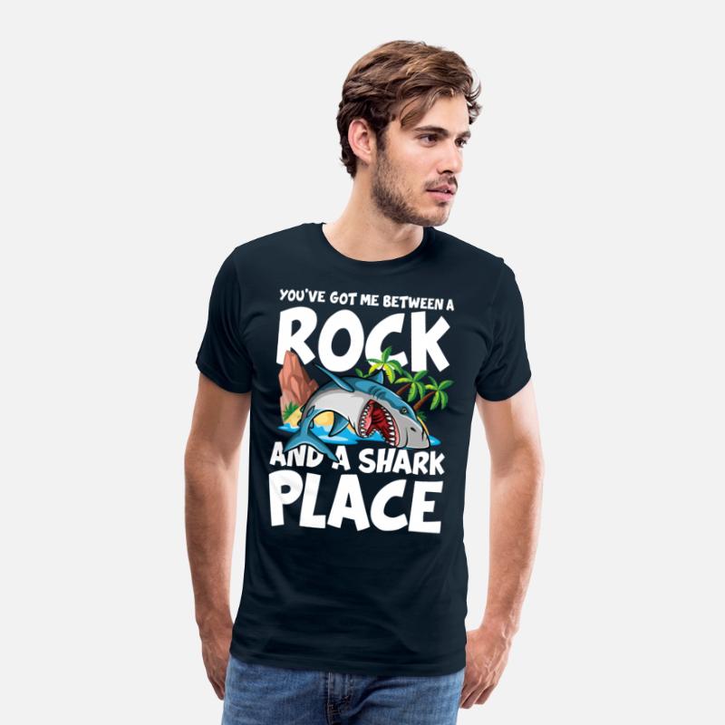 You've Got Me Between A Rock And A Shark Place